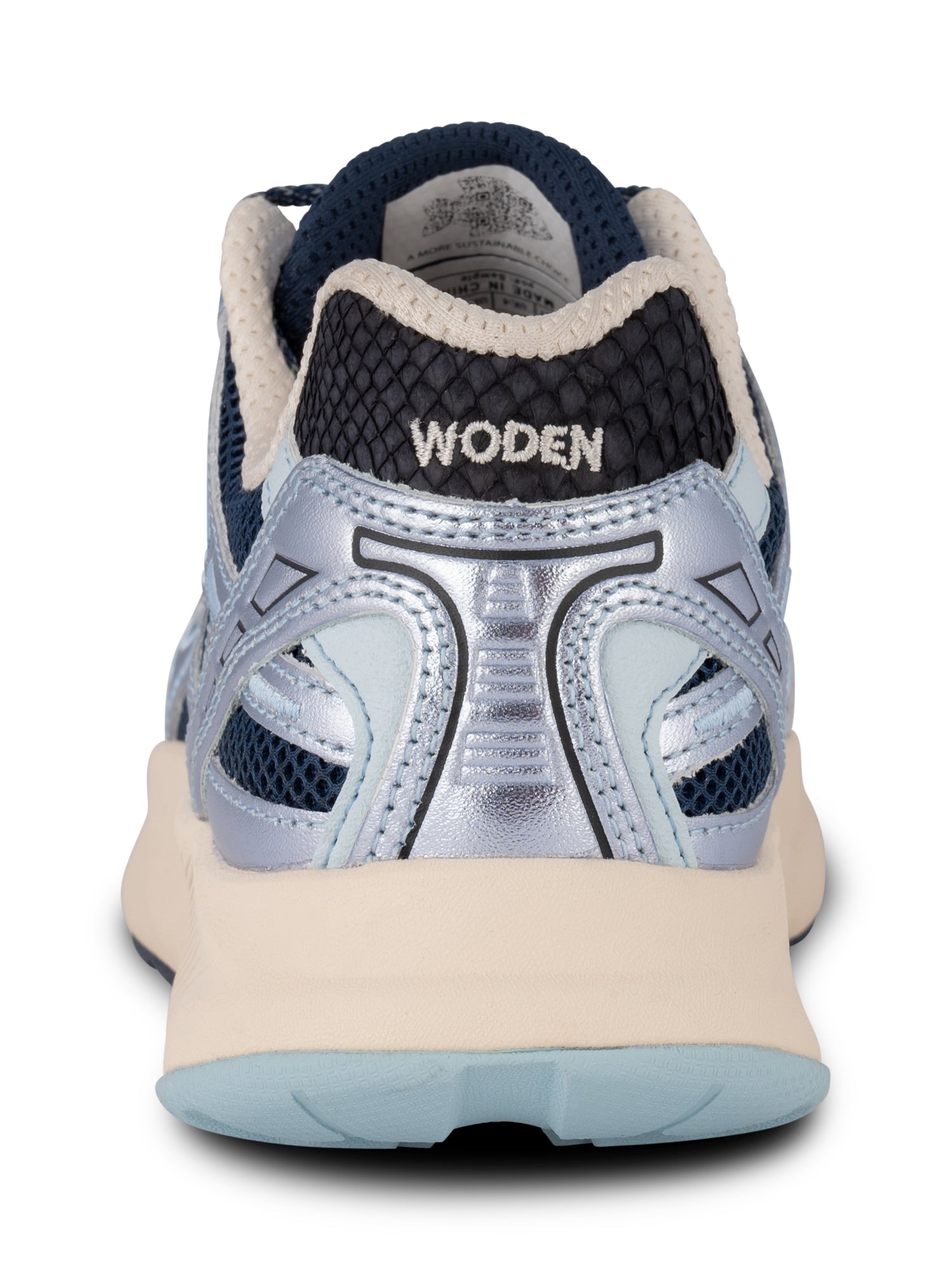 WODEN Josephine Sneakers 322 Ice Blue/Dark Navy