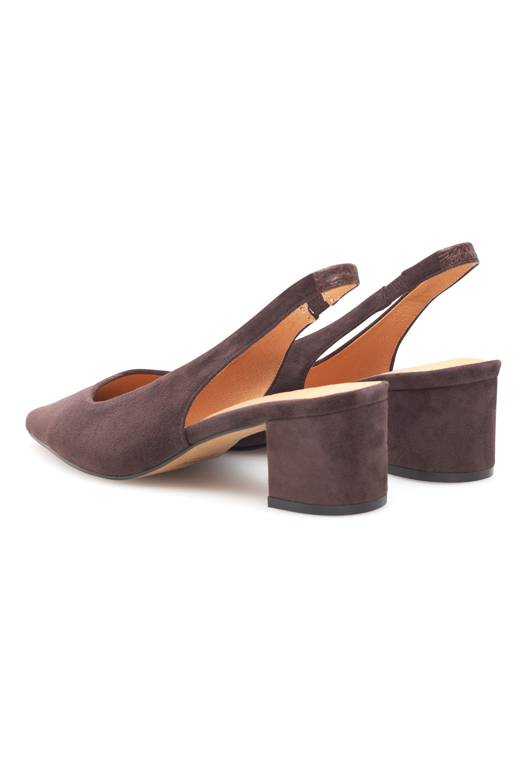 WODEN Julia S Slingbacks 063 Chocolate