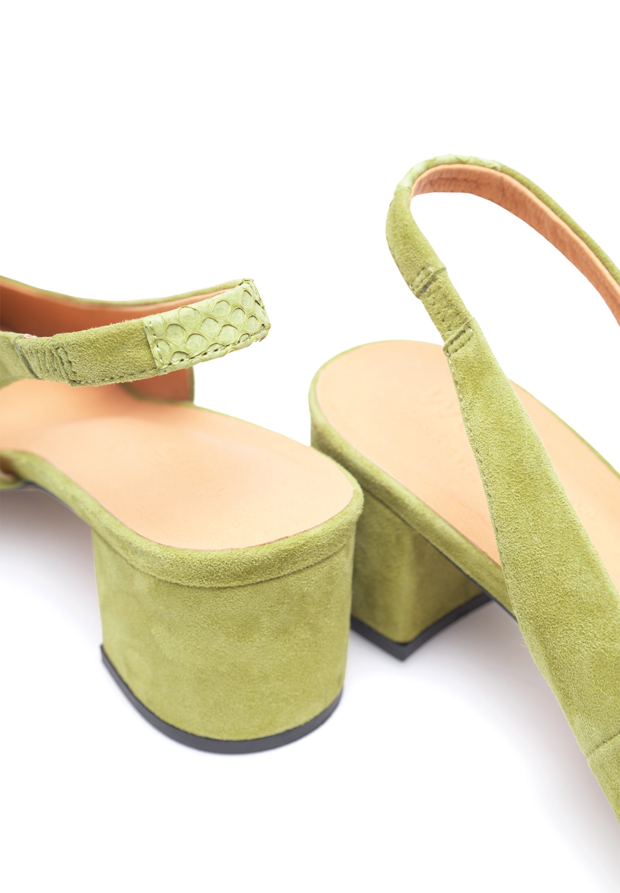 WODEN Julia S Slingbacks 279 Bambus Green