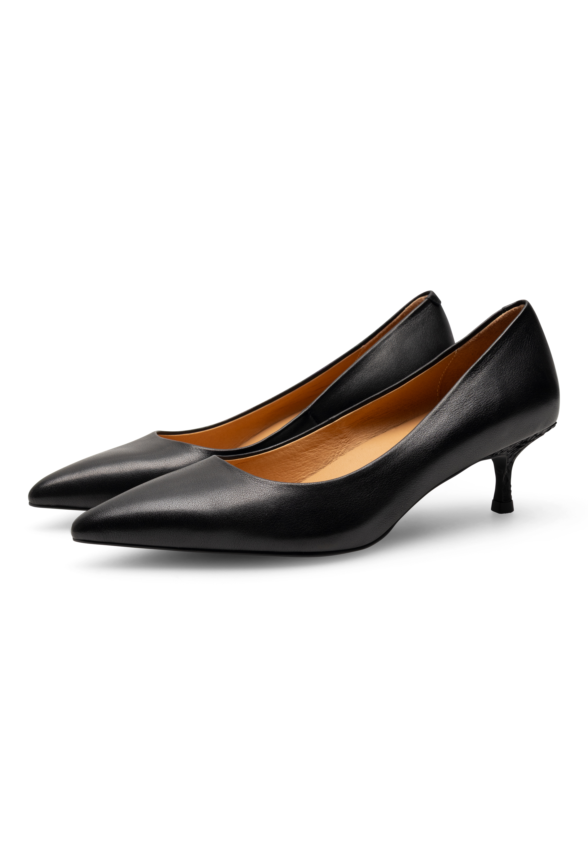 WODEN Laura Low Heels 020 Black