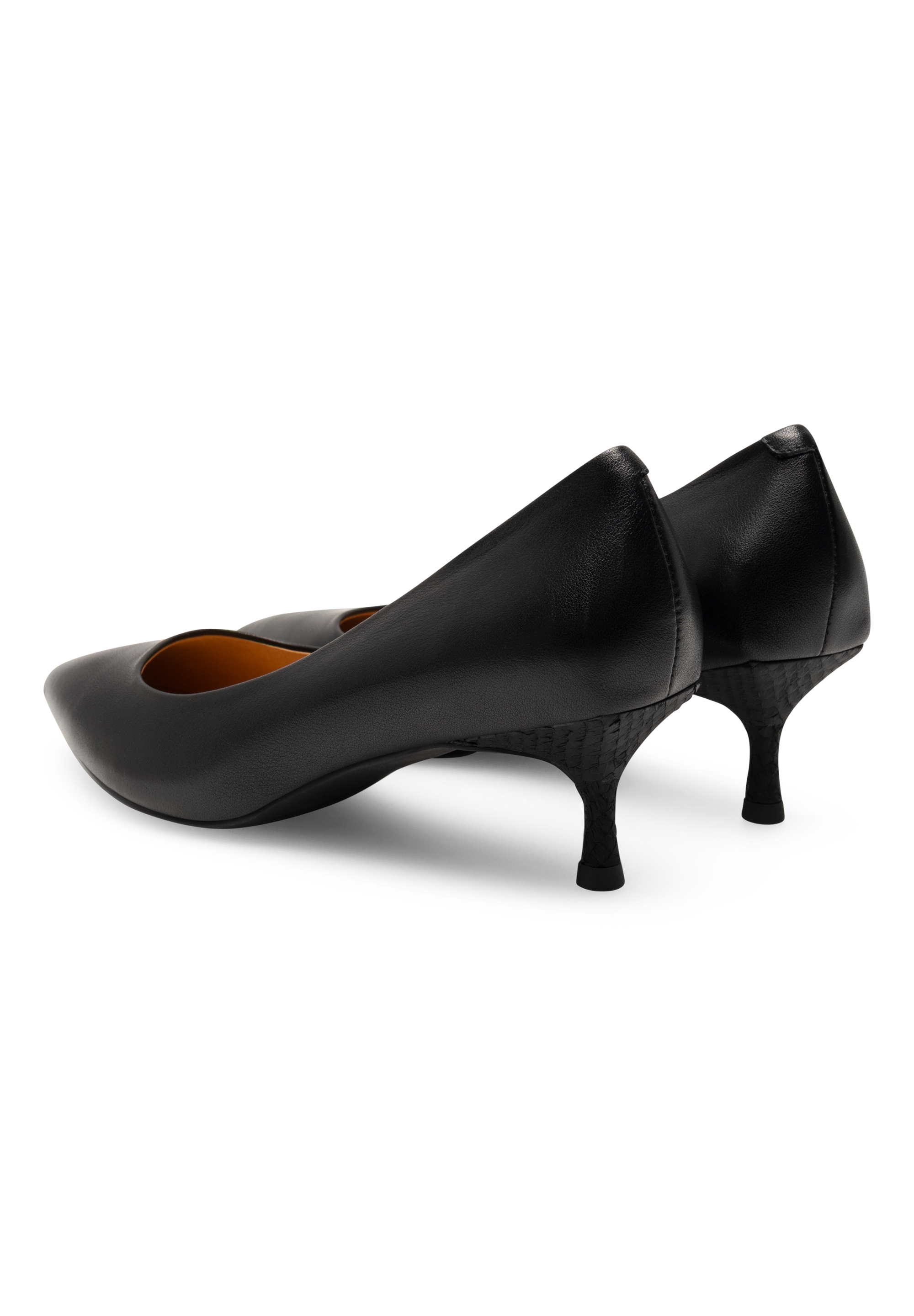 WODEN Laura Low Heels 020 Black
