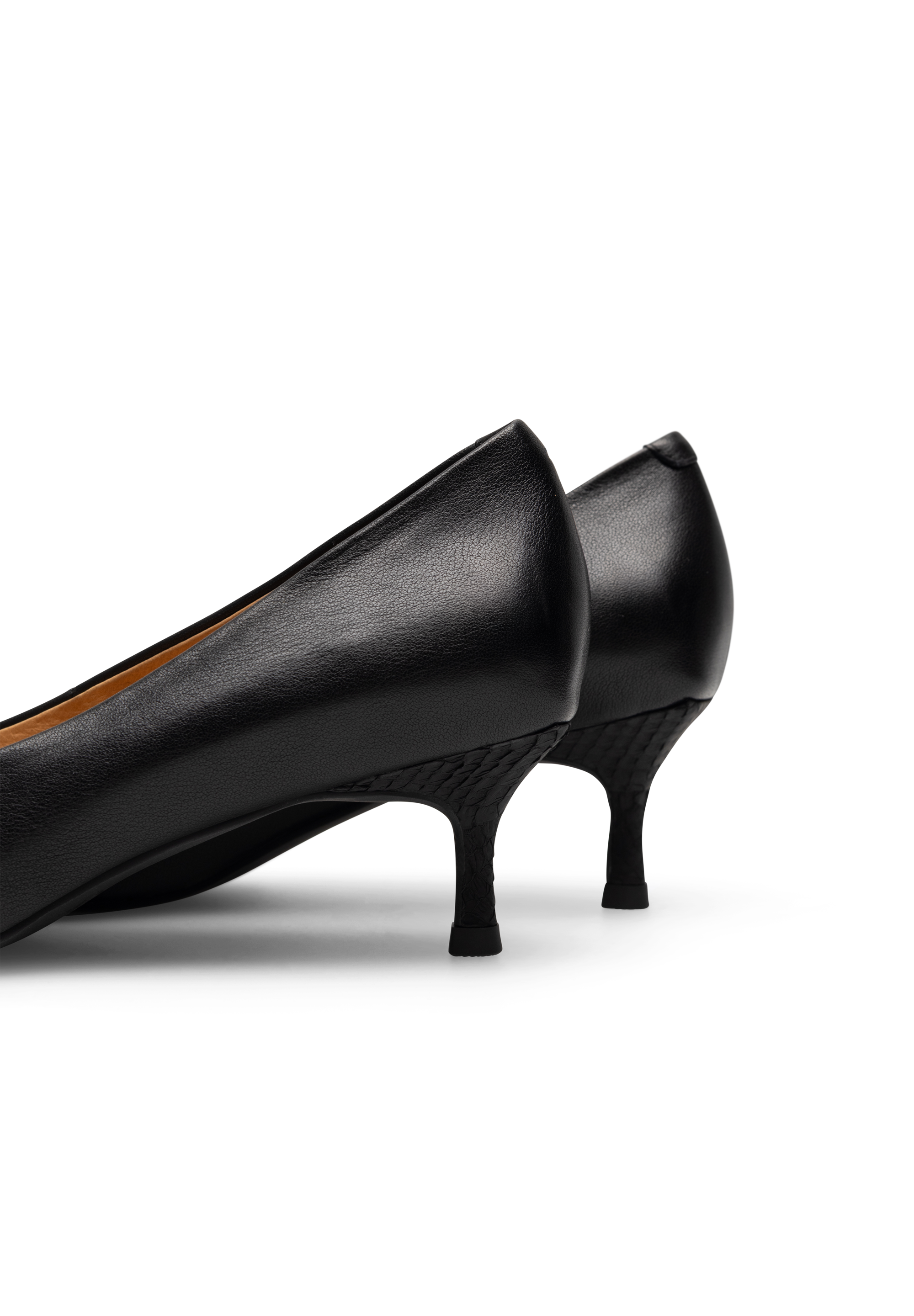 WODEN Laura Low Heels 020 Black