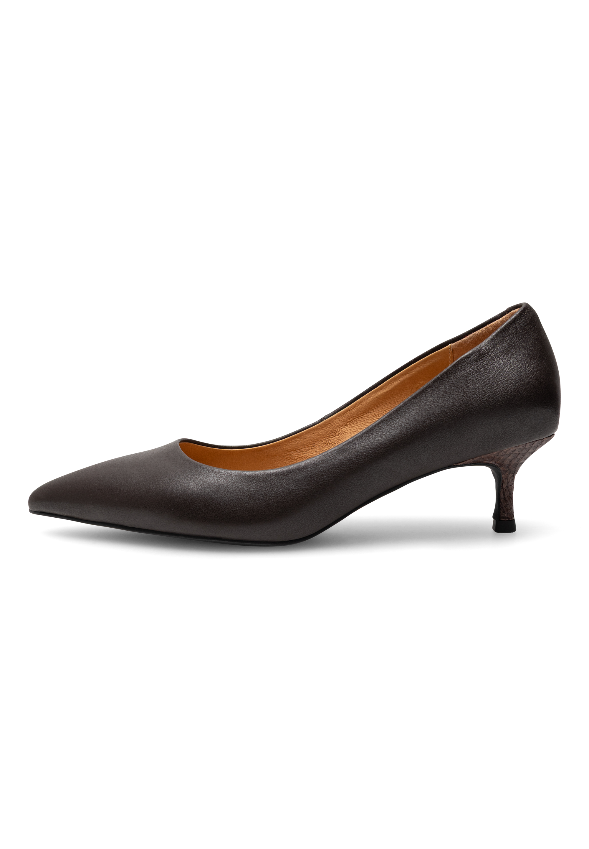 WODEN Laura Low Heels 063 Chocolate