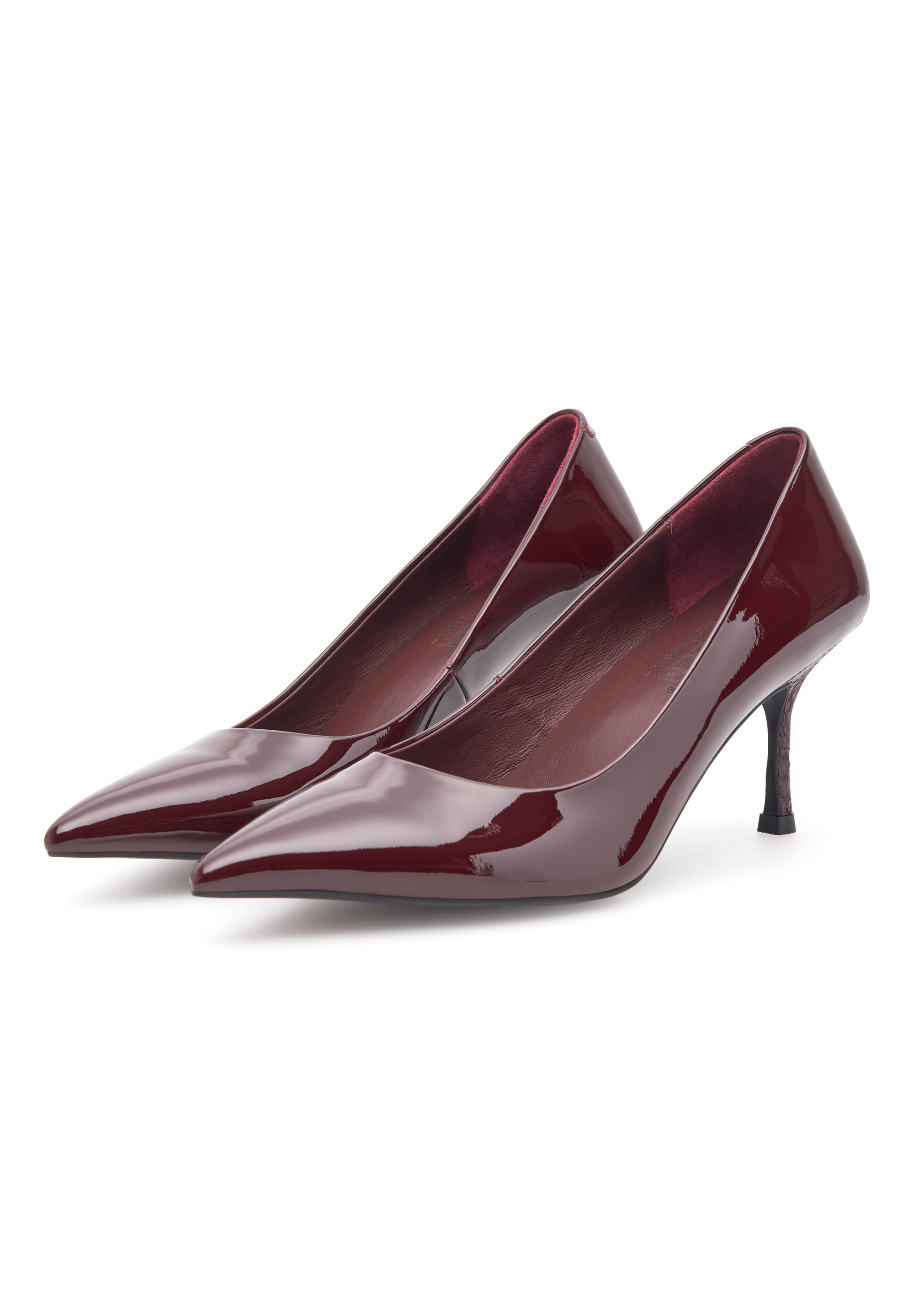 WODEN Laura Patent Pumps 248 Cherry