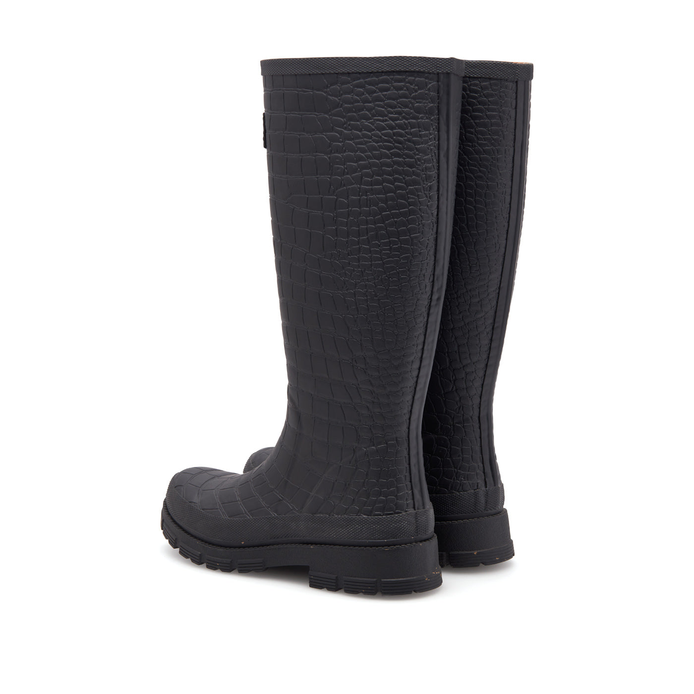 WODEN Le Croco Waterproof Rubber Boots 020 Black