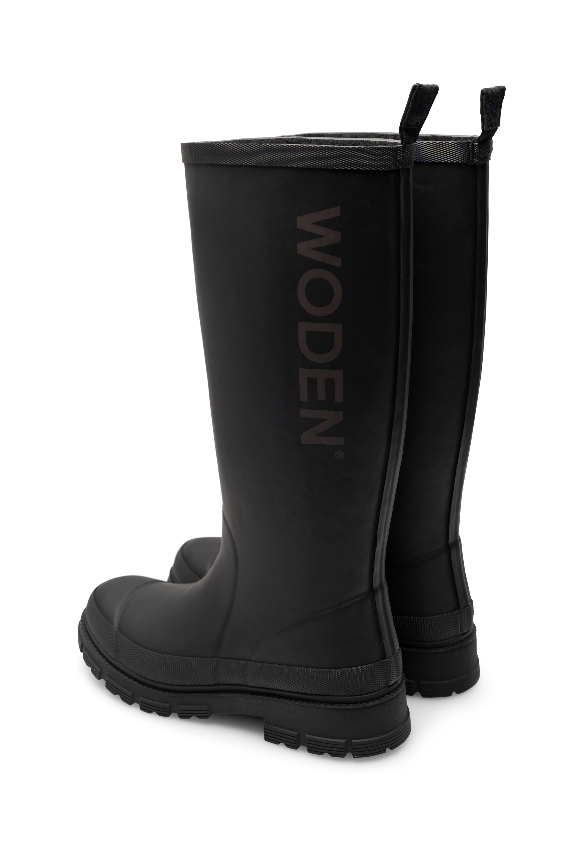 WODEN Le Warm Waterproof Rubber Boots 020 Black