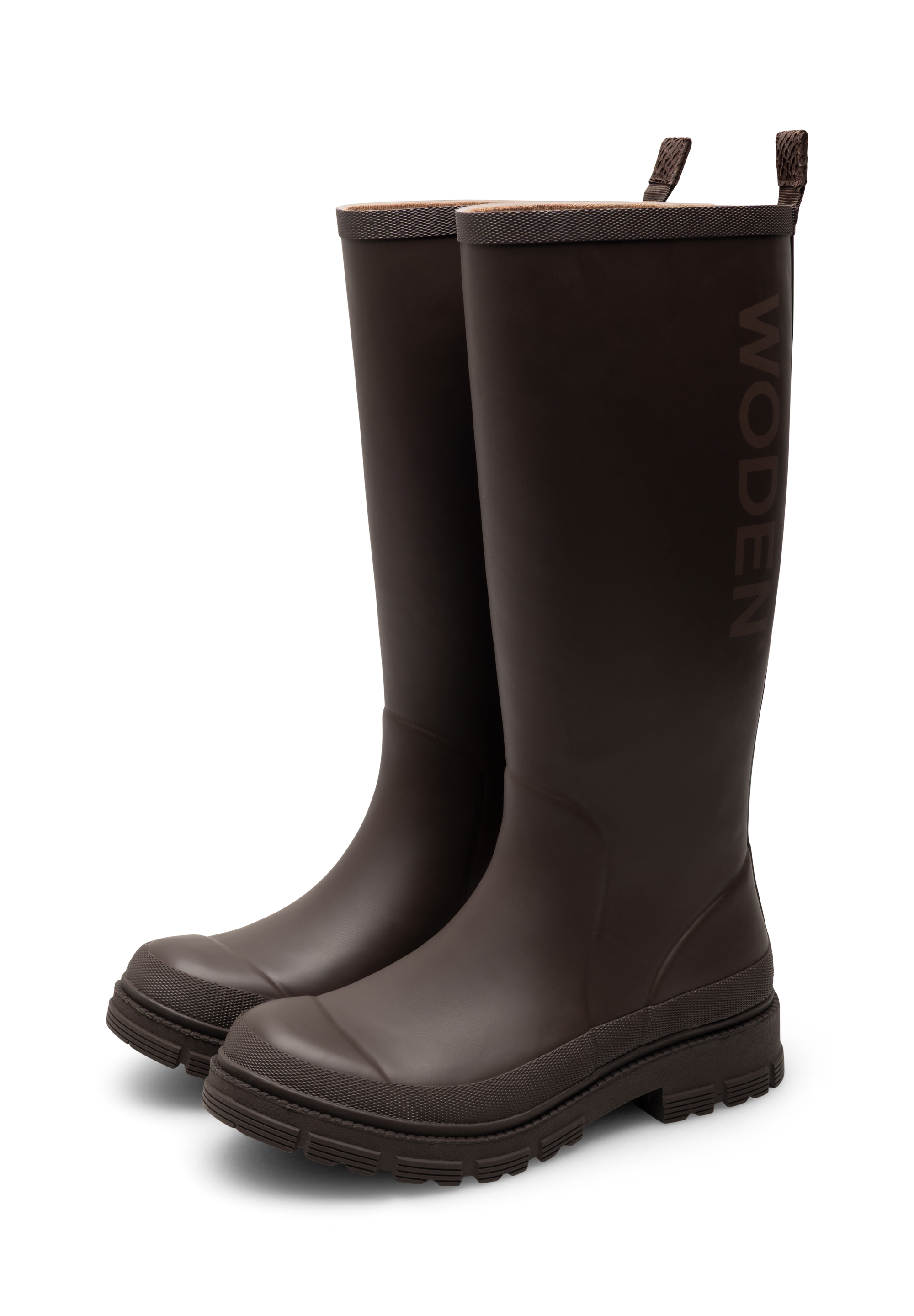 WODEN Le Waterproof Rubber Boots 063 Chocolate