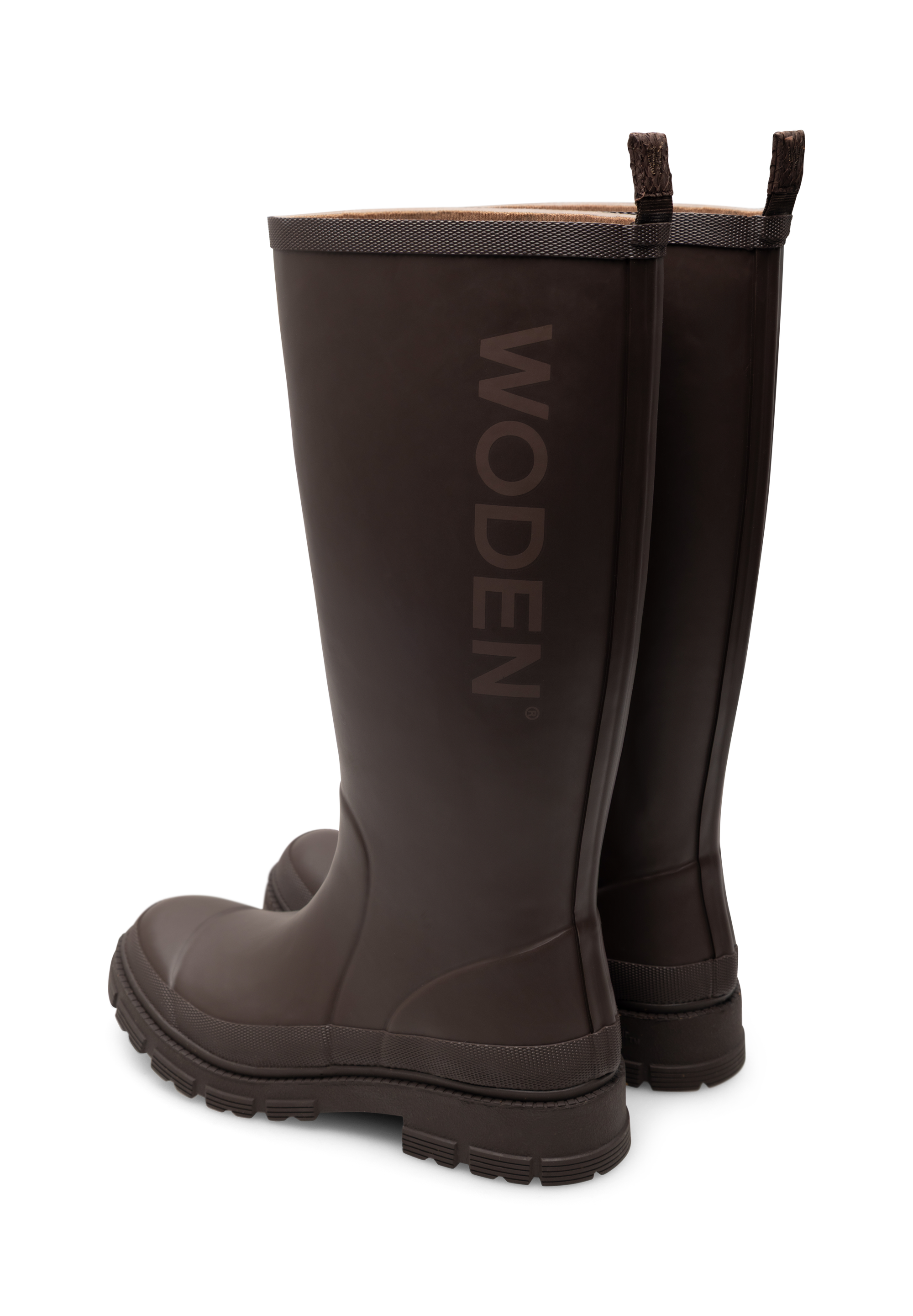 WODEN Le Waterproof Rubber Boots 063 Chocolate