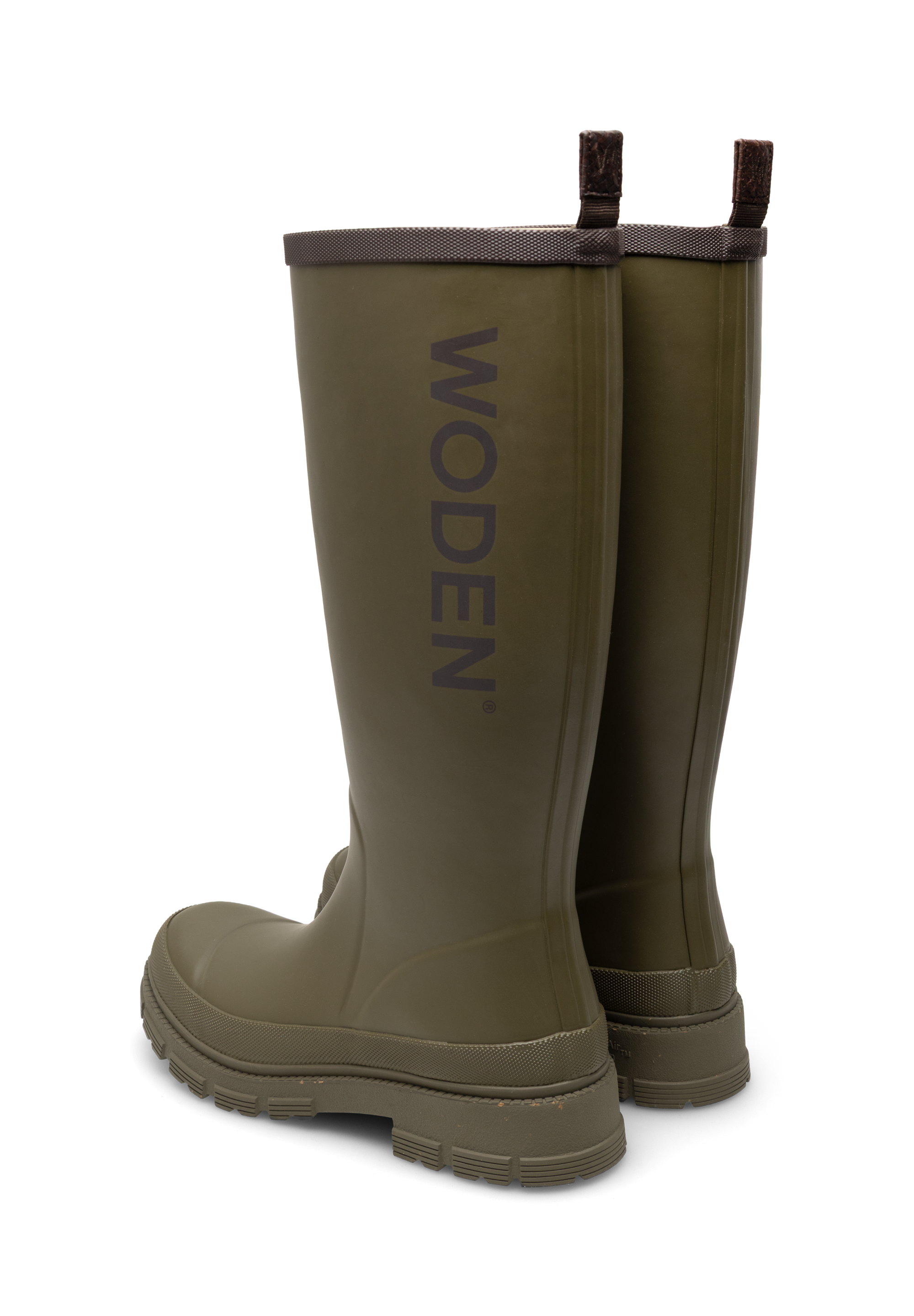 WODEN Le Waterproof Rubber Boots 295 Dark Olive