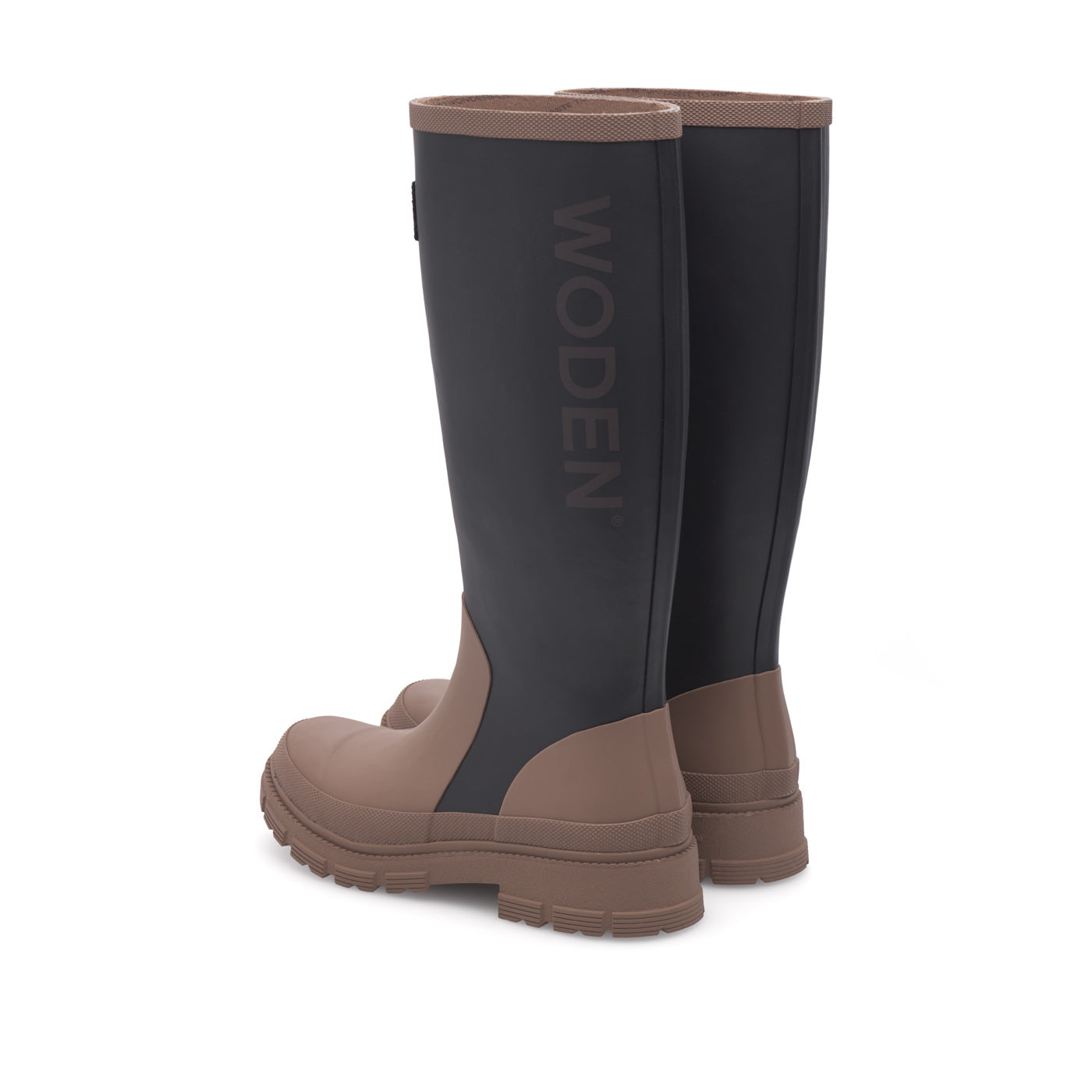WODEN Le Waterproof Rubber Boots 351 Black/Cortado