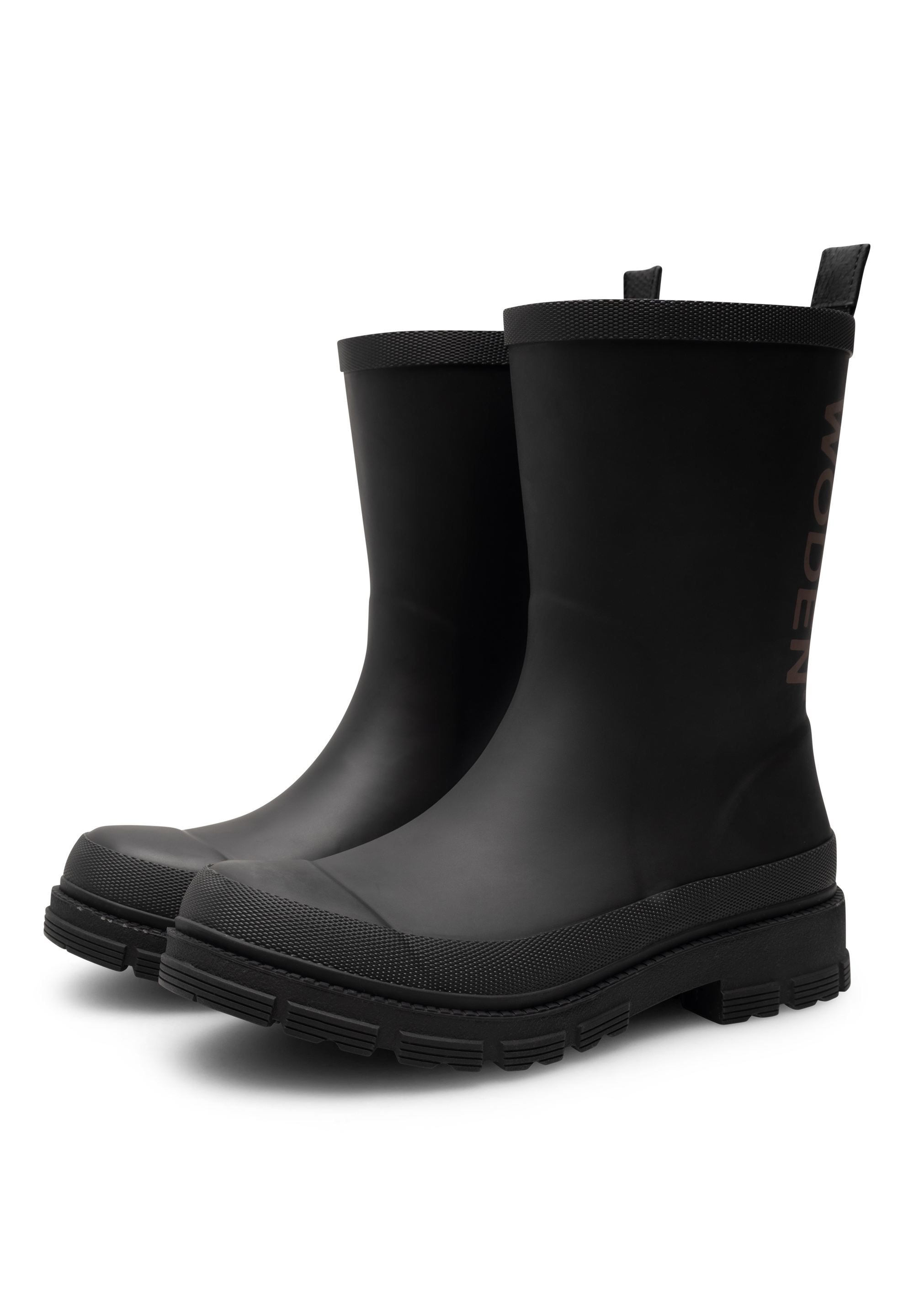 WODEN Lia Waterproof Rubber Boots 020 Black