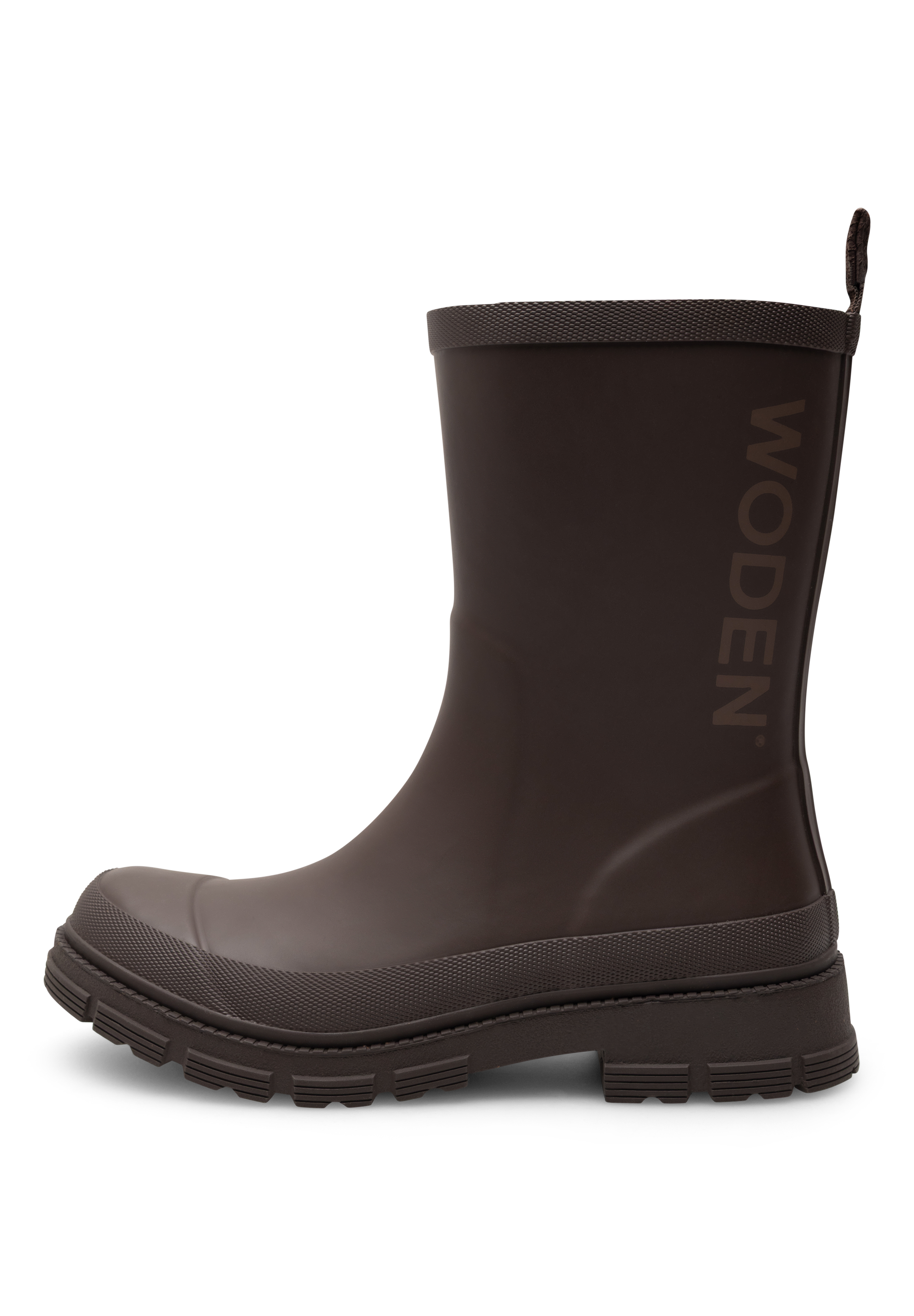 WODEN Lia Waterproof Rubber Boots 063 Chocolate