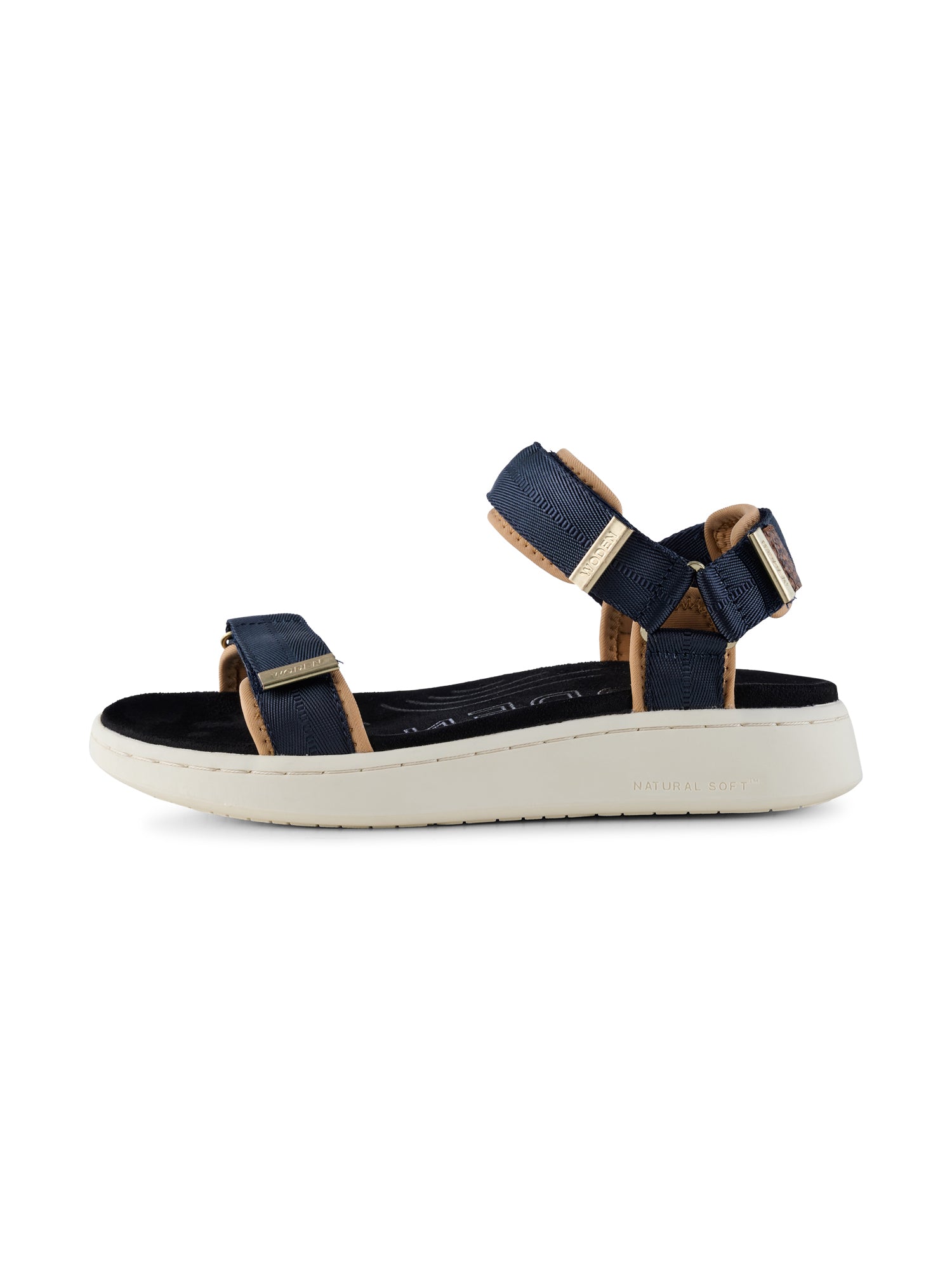 WODEN Line Sandals 009 Dark Navy
