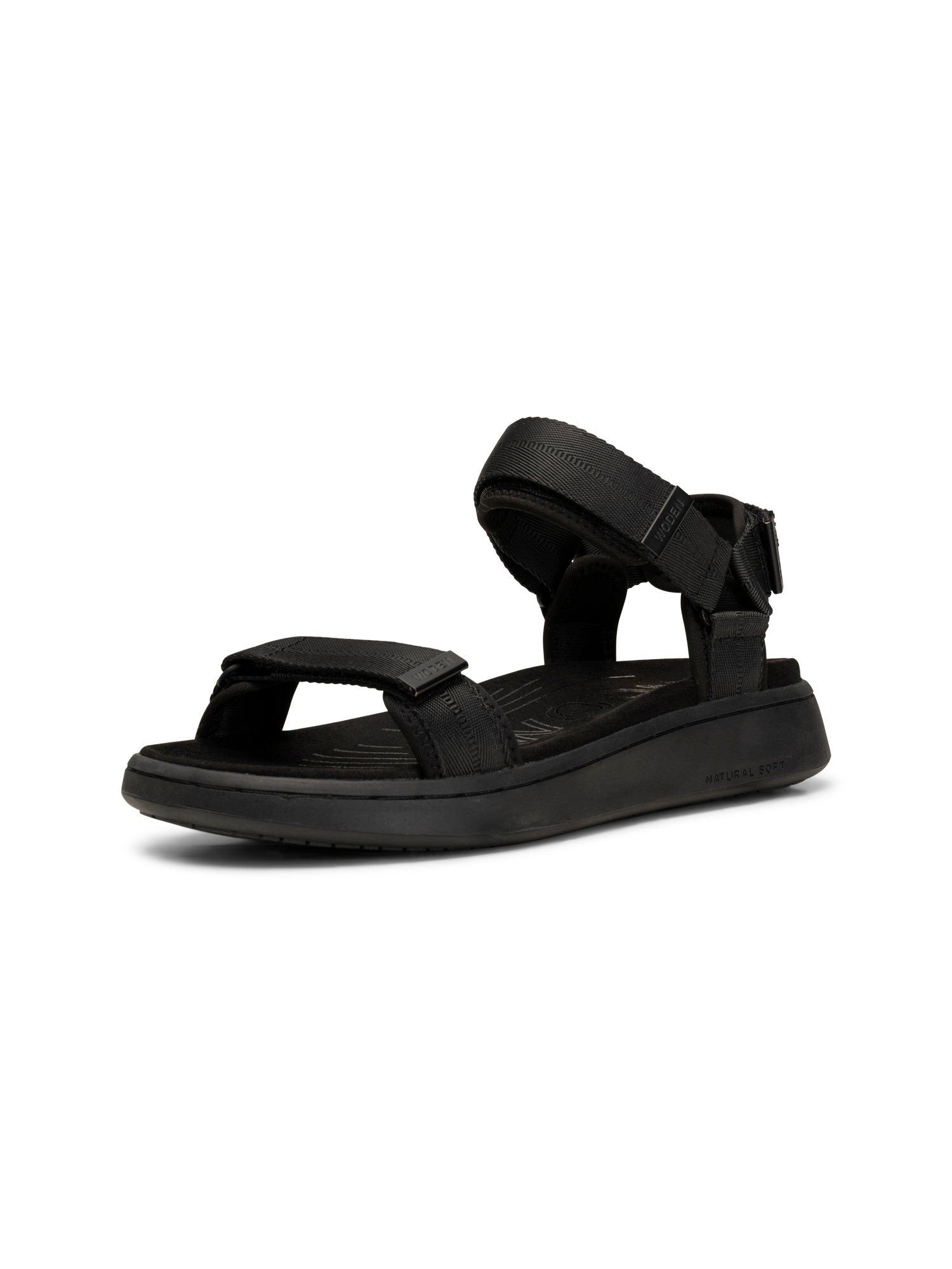 WODEN Line Sandals 021 Black/Black