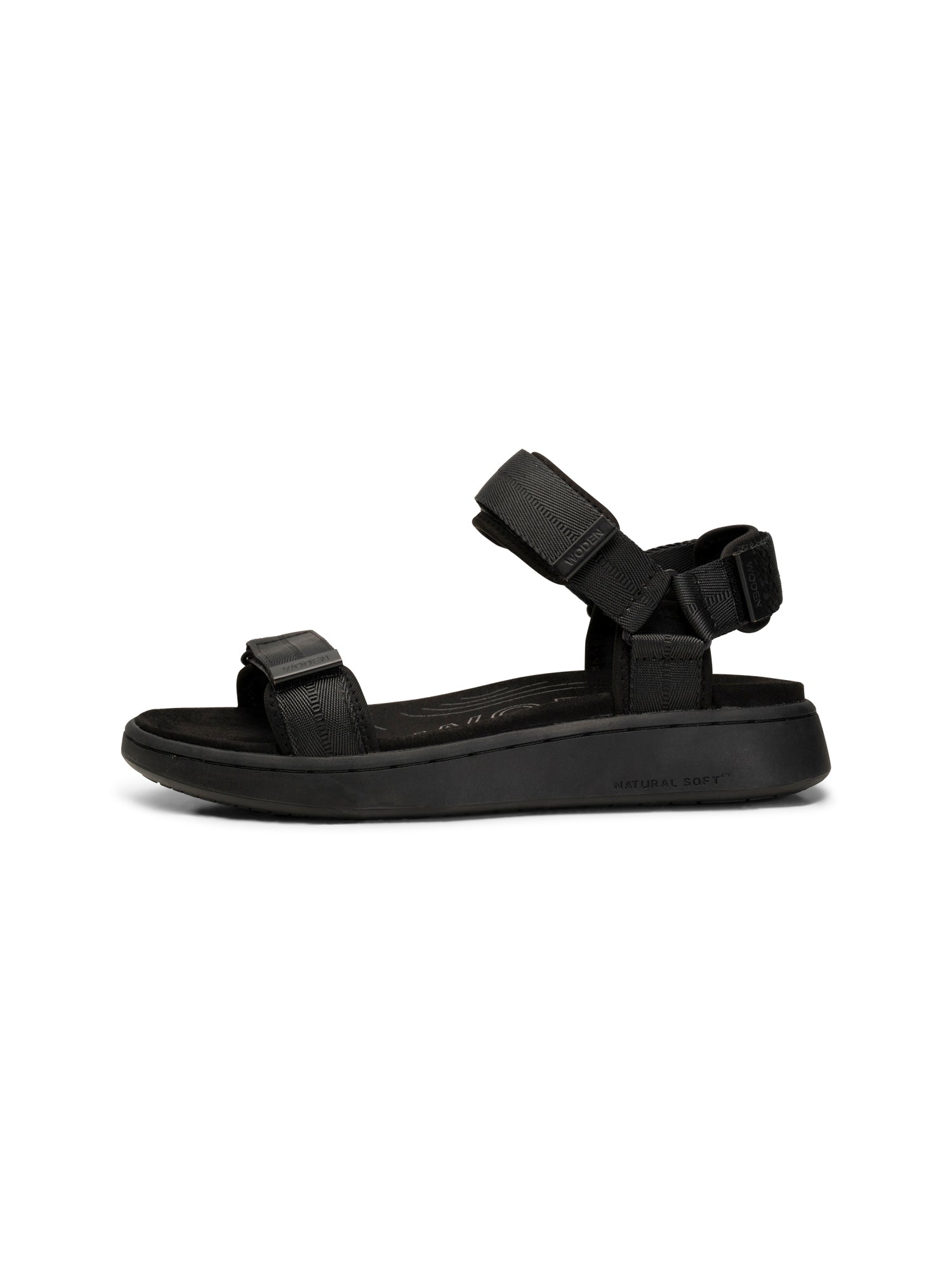 WODEN Line Sandals 021 Black/Black