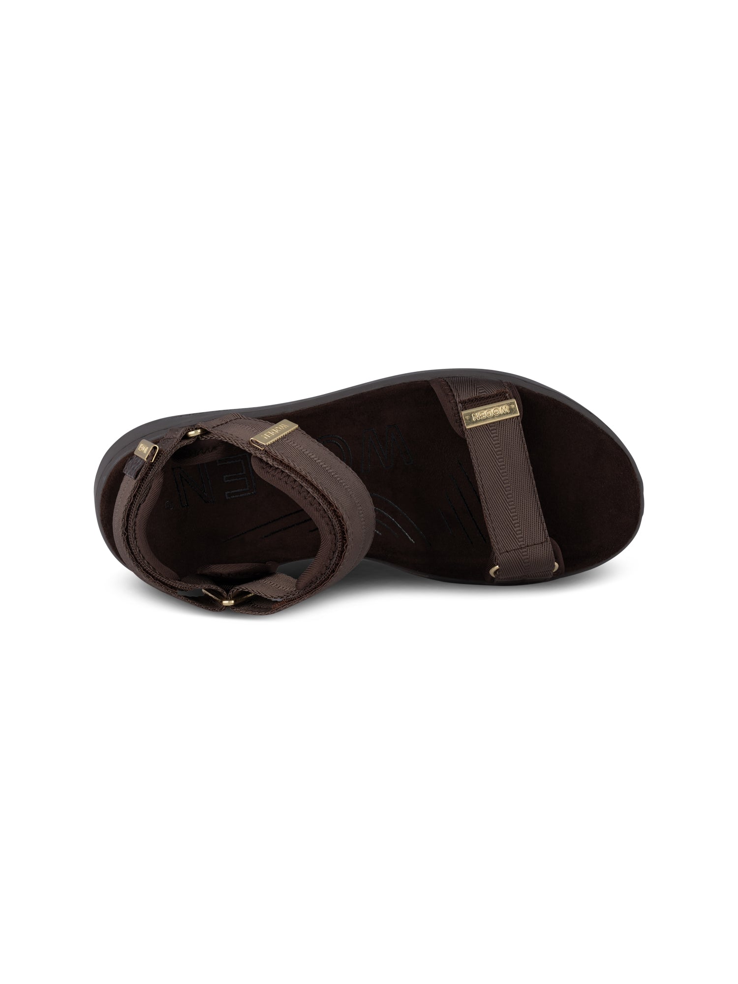 WODEN Line Sandals 063 Chocolate