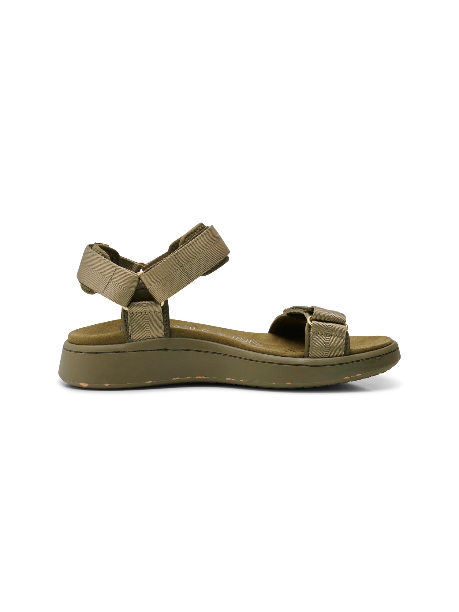 WODEN Line Sandals 295 Dark Olive