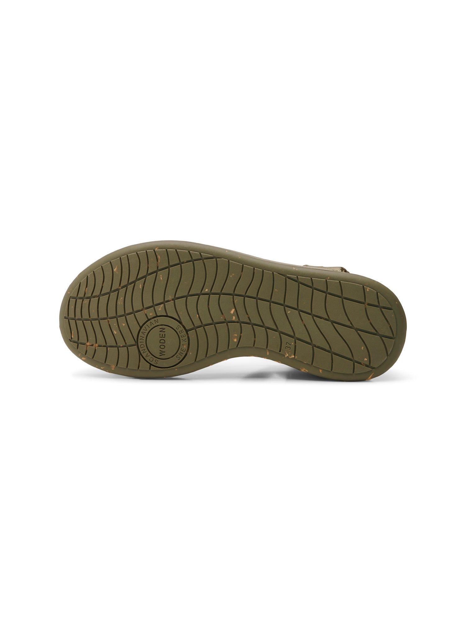 WODEN Line Sandals 295 Dark Olive