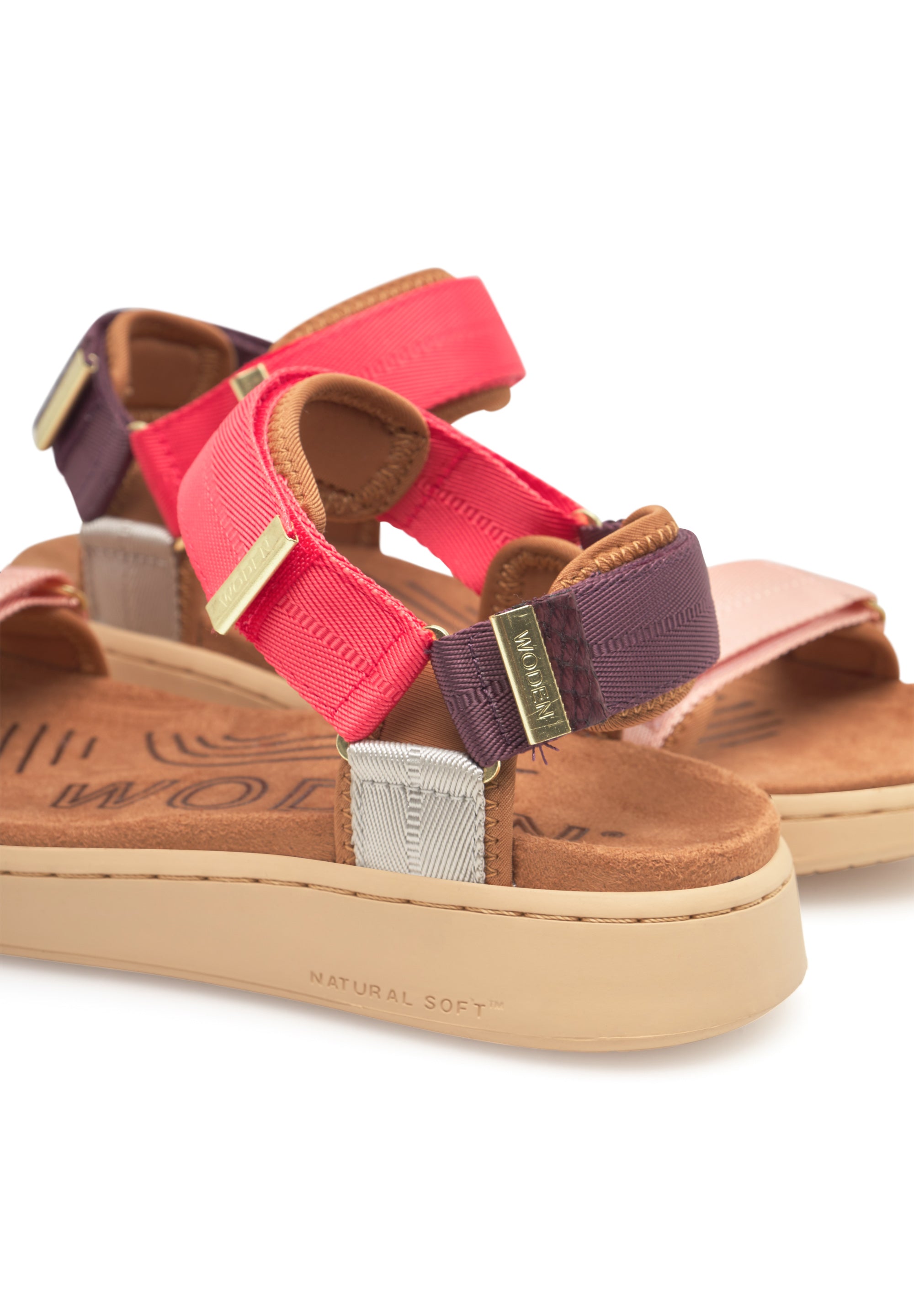 WODEN Line Sandals 374 Flame Multi