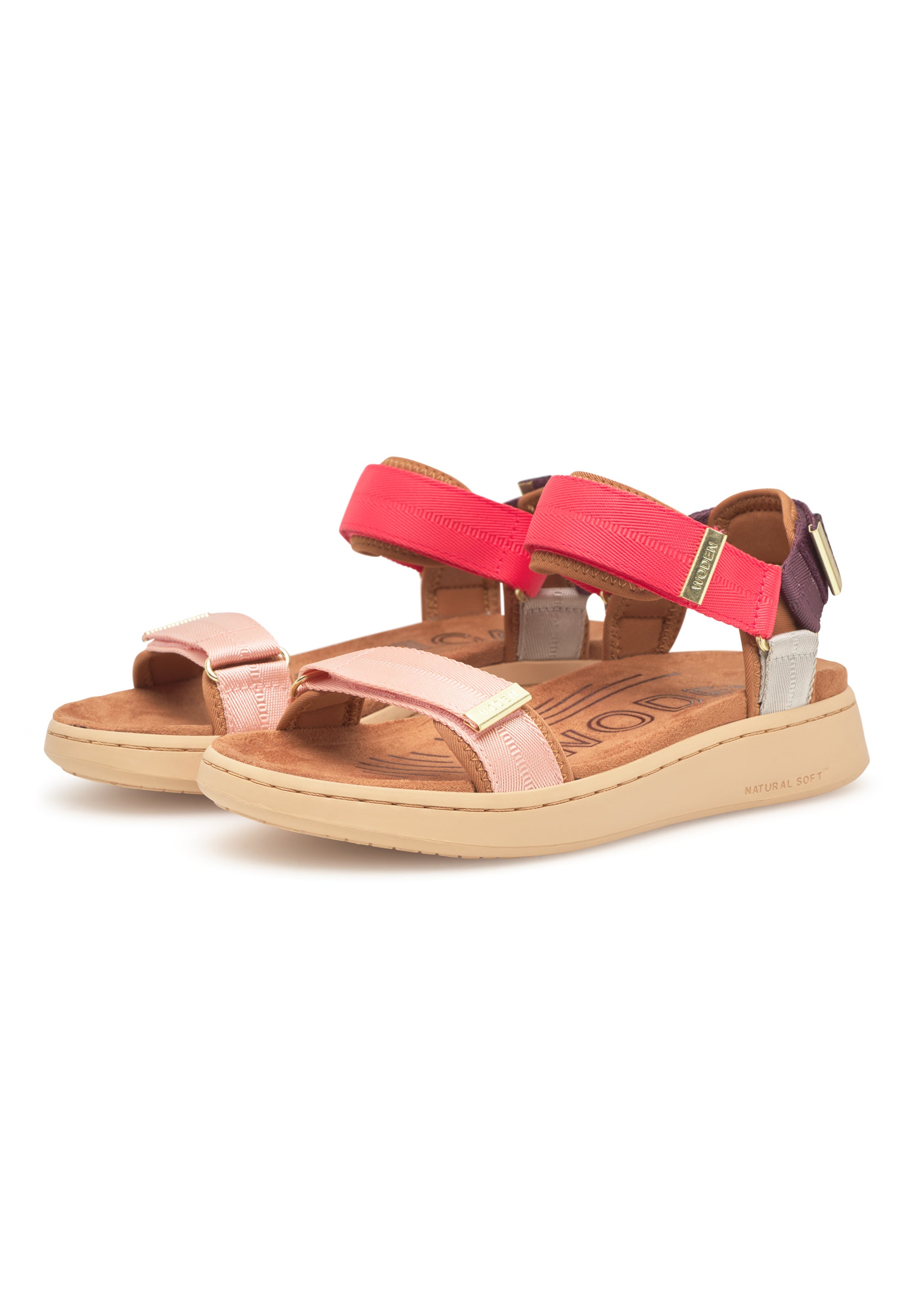 WODEN Line Sandals 374 Flame Multi