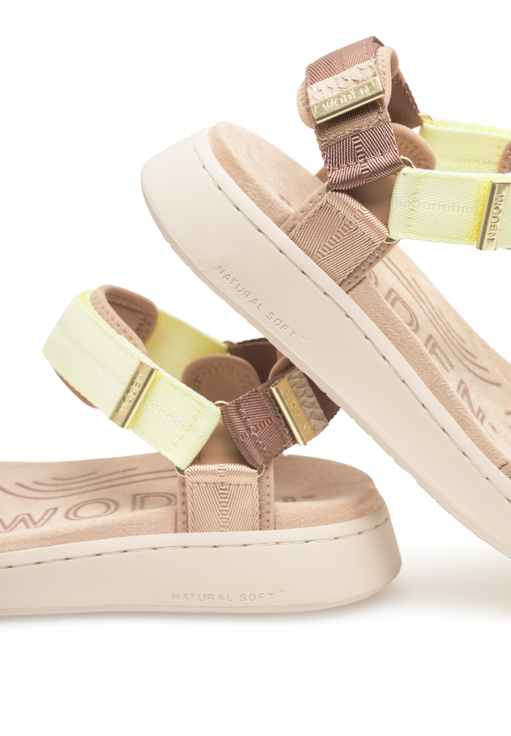WODEN Line Sandals 375 Wax Multi