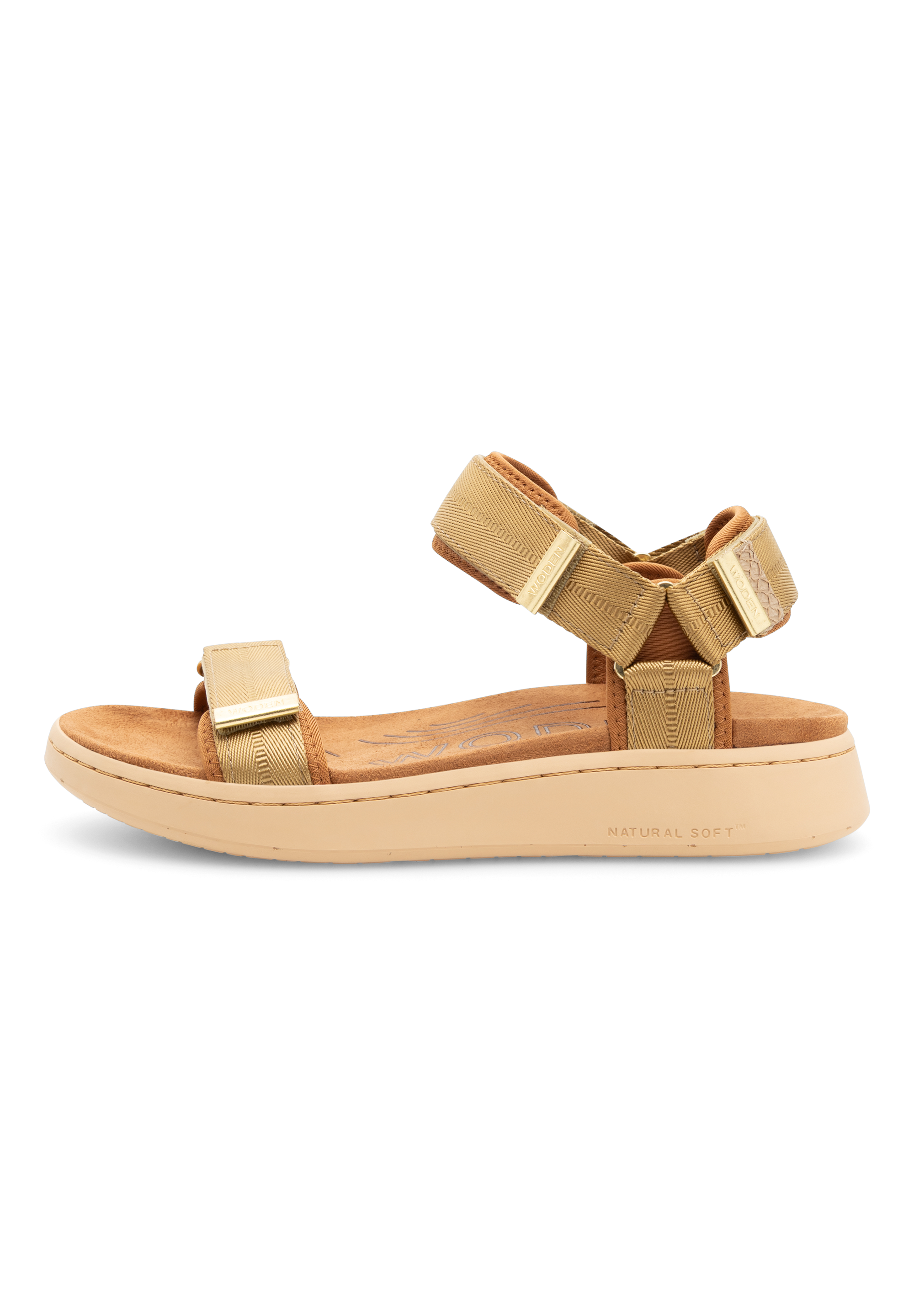 WODEN Line Sandals 703 Khaki