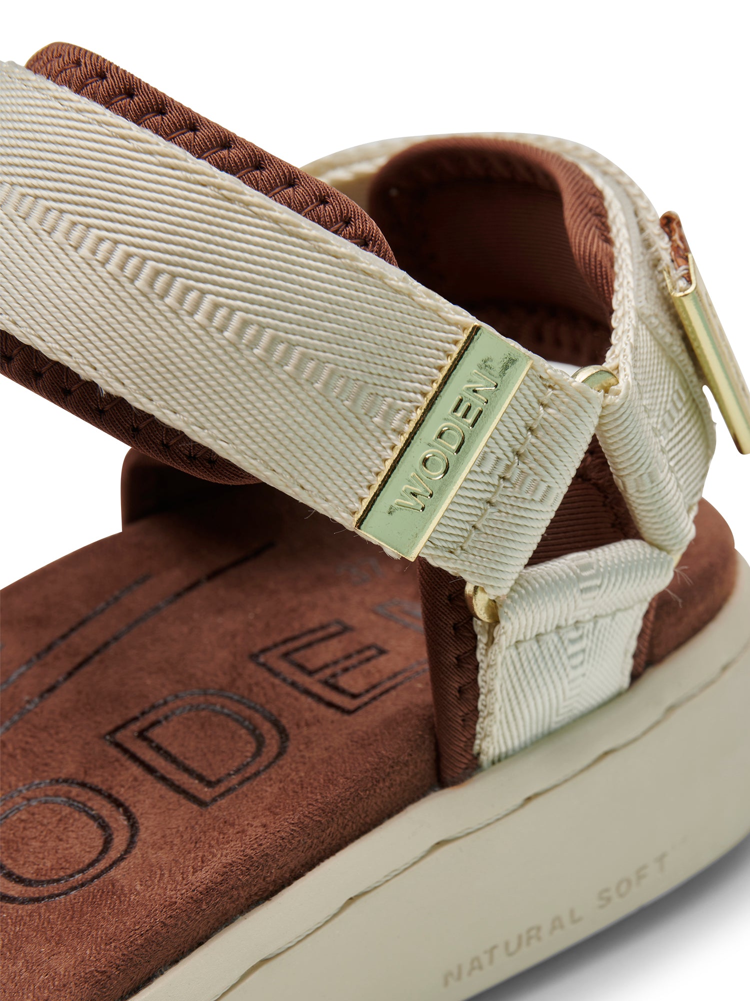 WODEN Line Sandals 813 Ivory