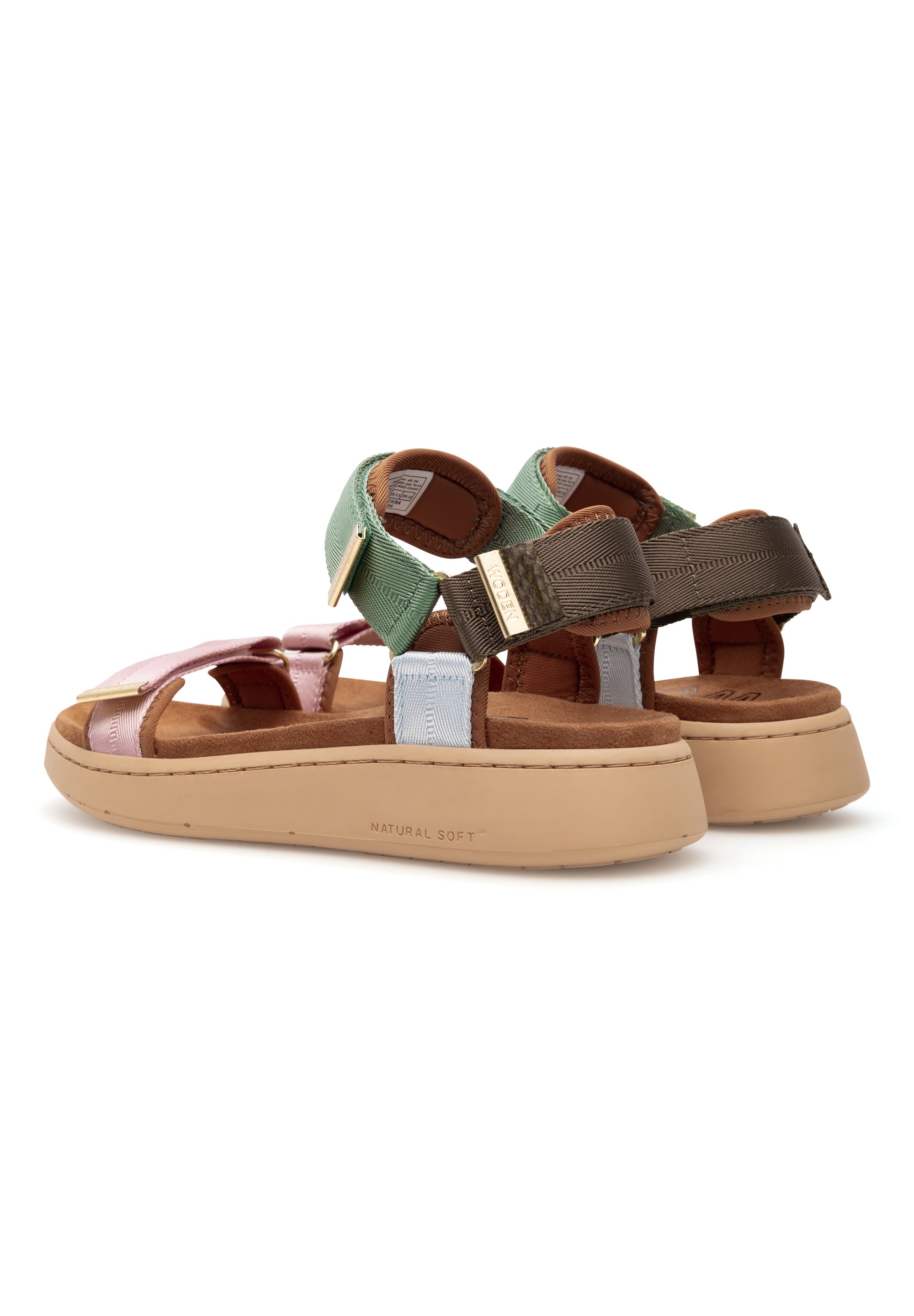WODEN Line Sandals 911 Algae Multi