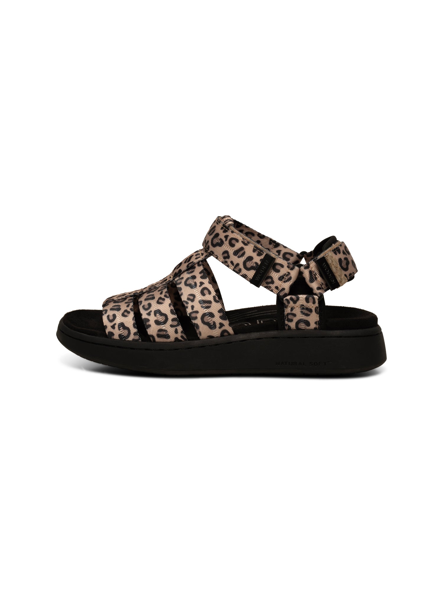 WODEN Line Fisherman Sandals 327 Leopard