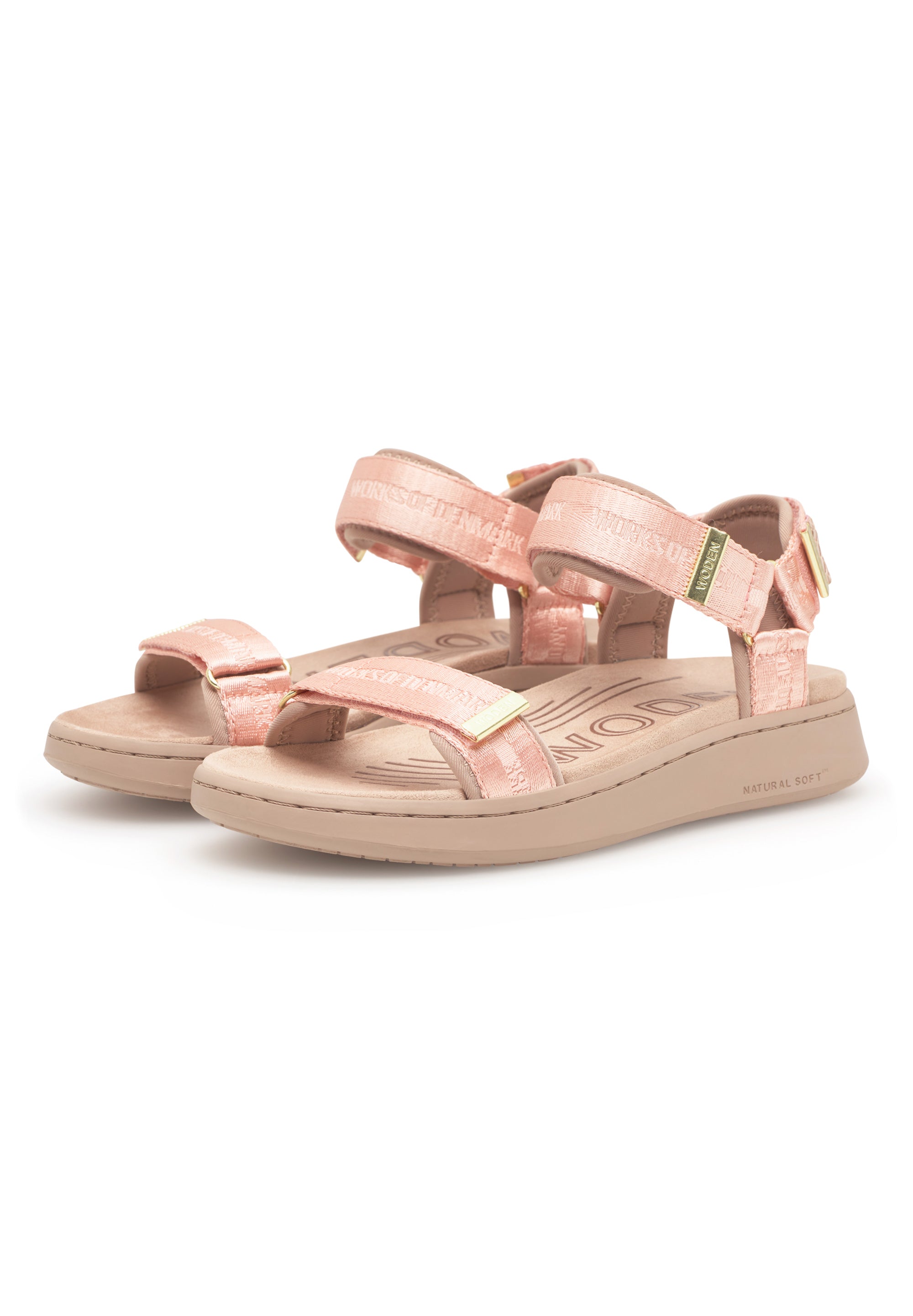 WODEN Line Heritage Sandals 008 Blush