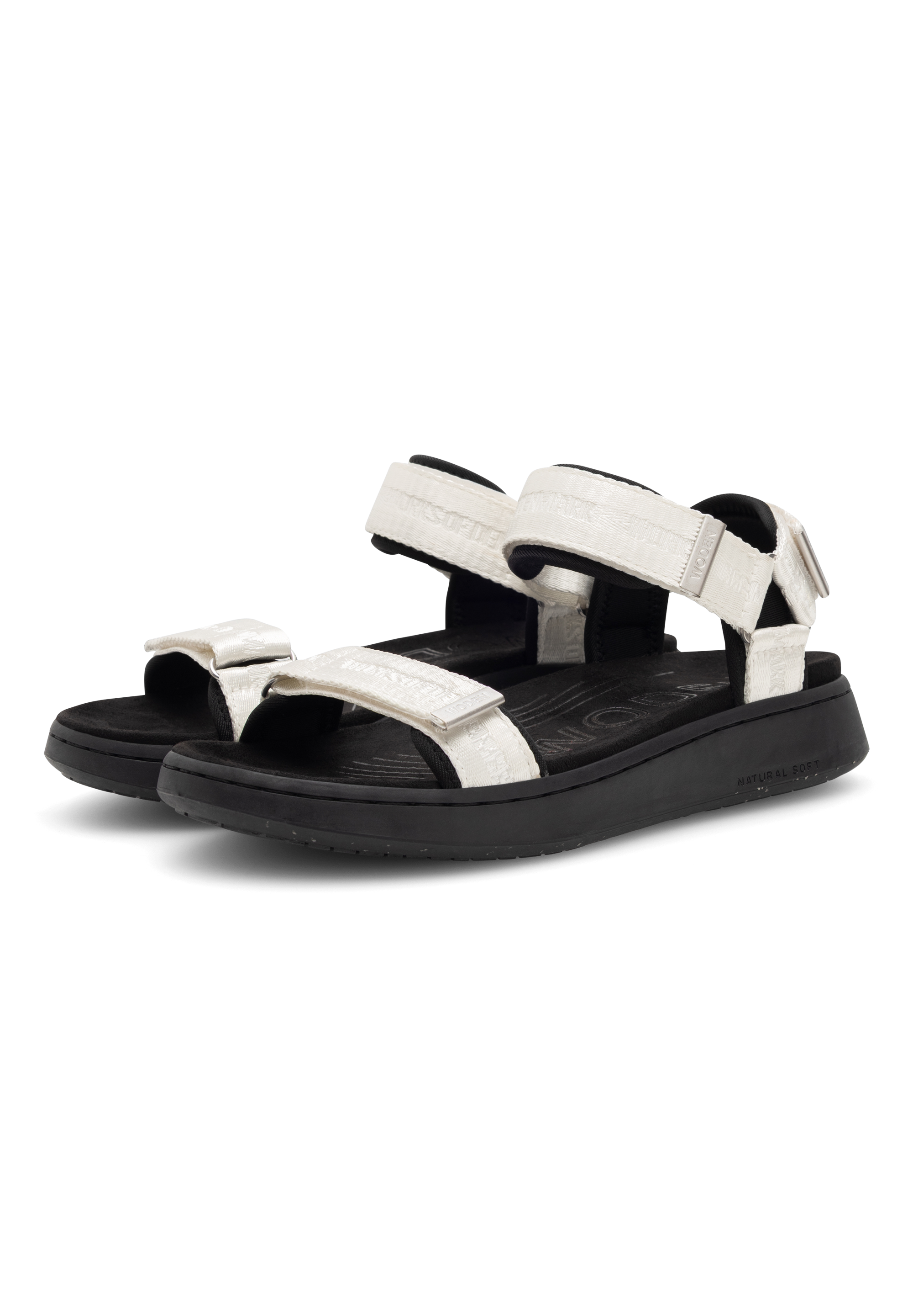 WODEN Line Heritage Sandals 511 Blanc de Blanc