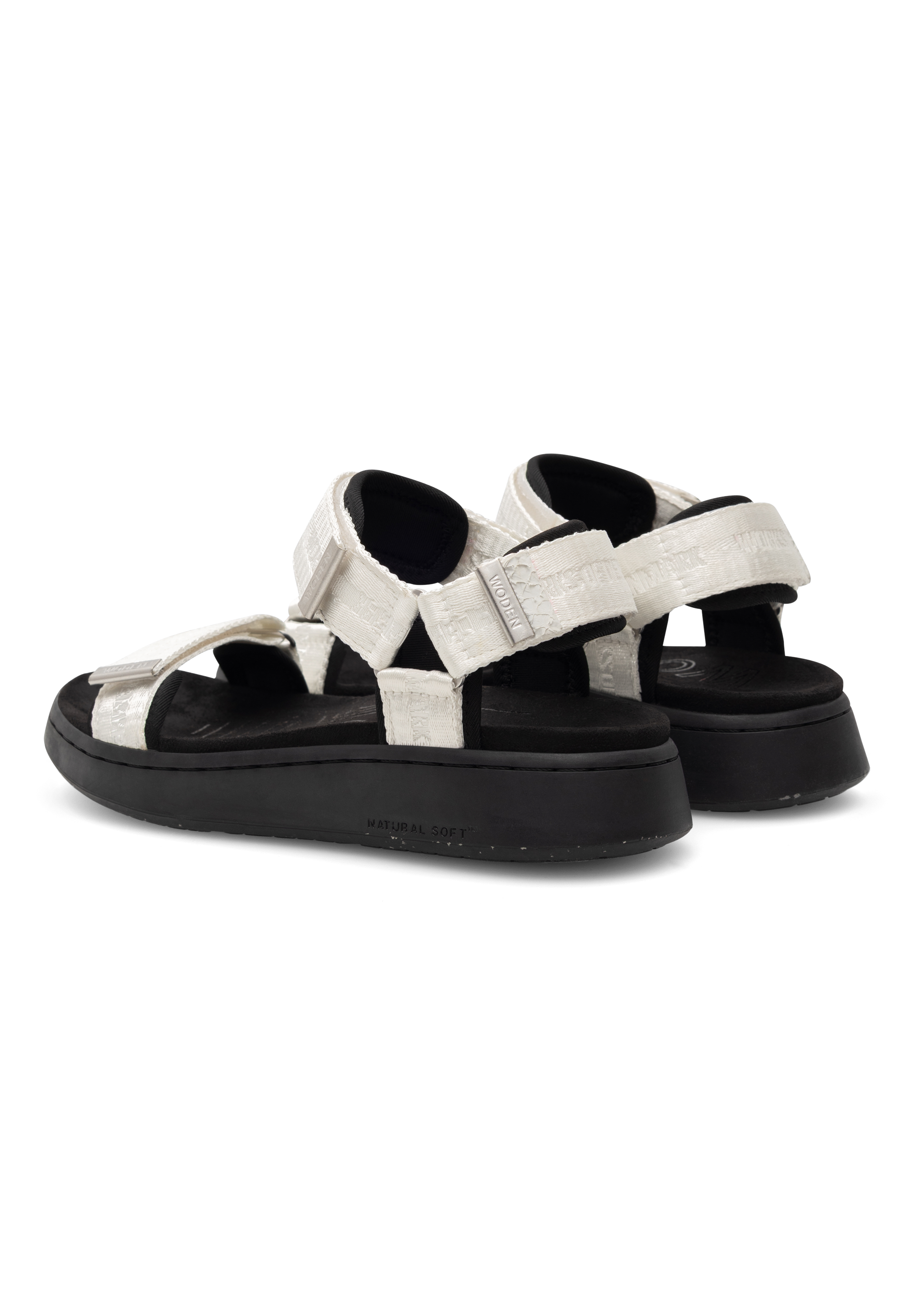 WODEN Line Heritage Sandals 511 Blanc de Blanc