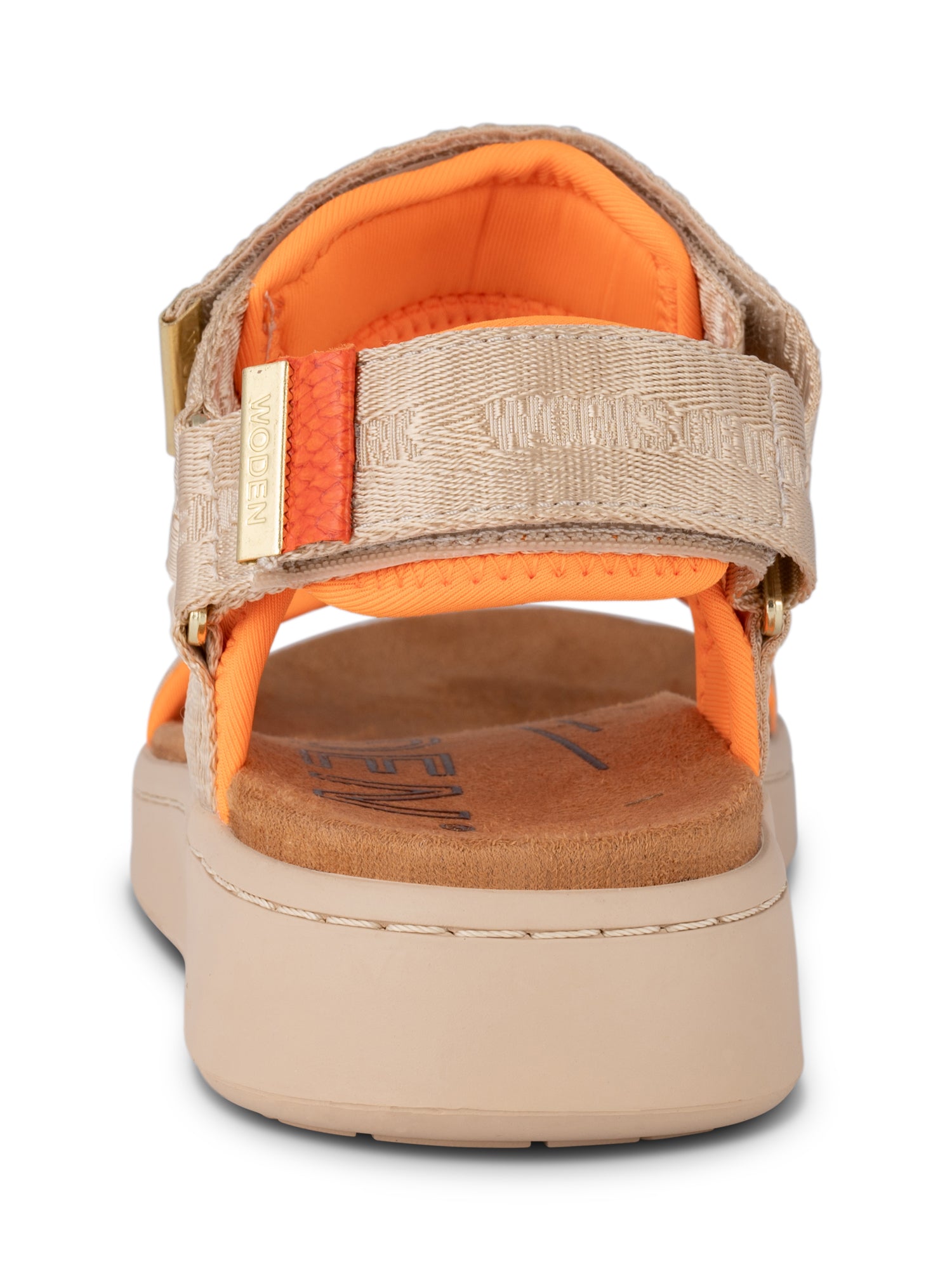 WODEN Line Heritage Sandals 852 Coffee Cream