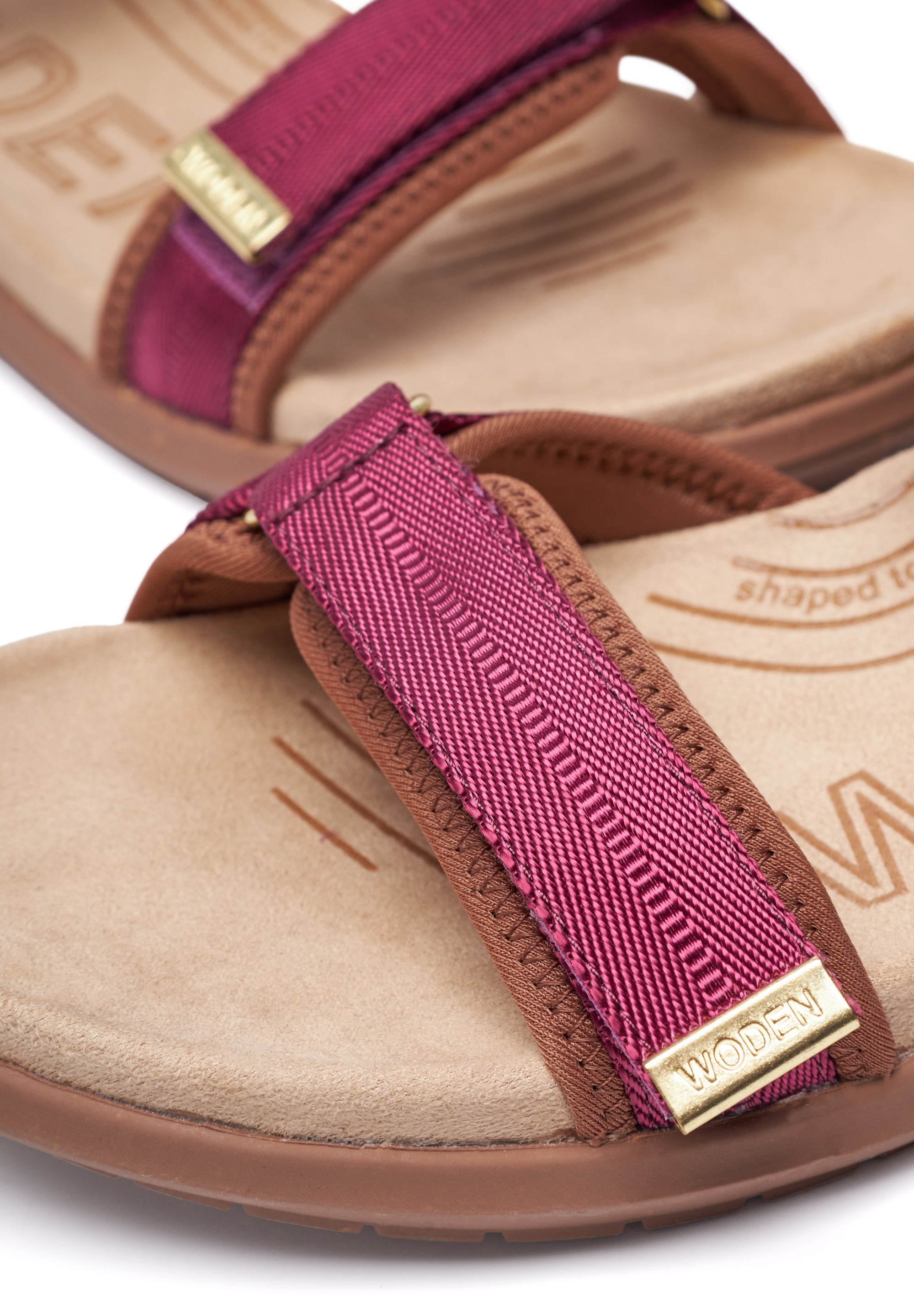 WODEN Line Lite Sandals 247 Berry Multi
