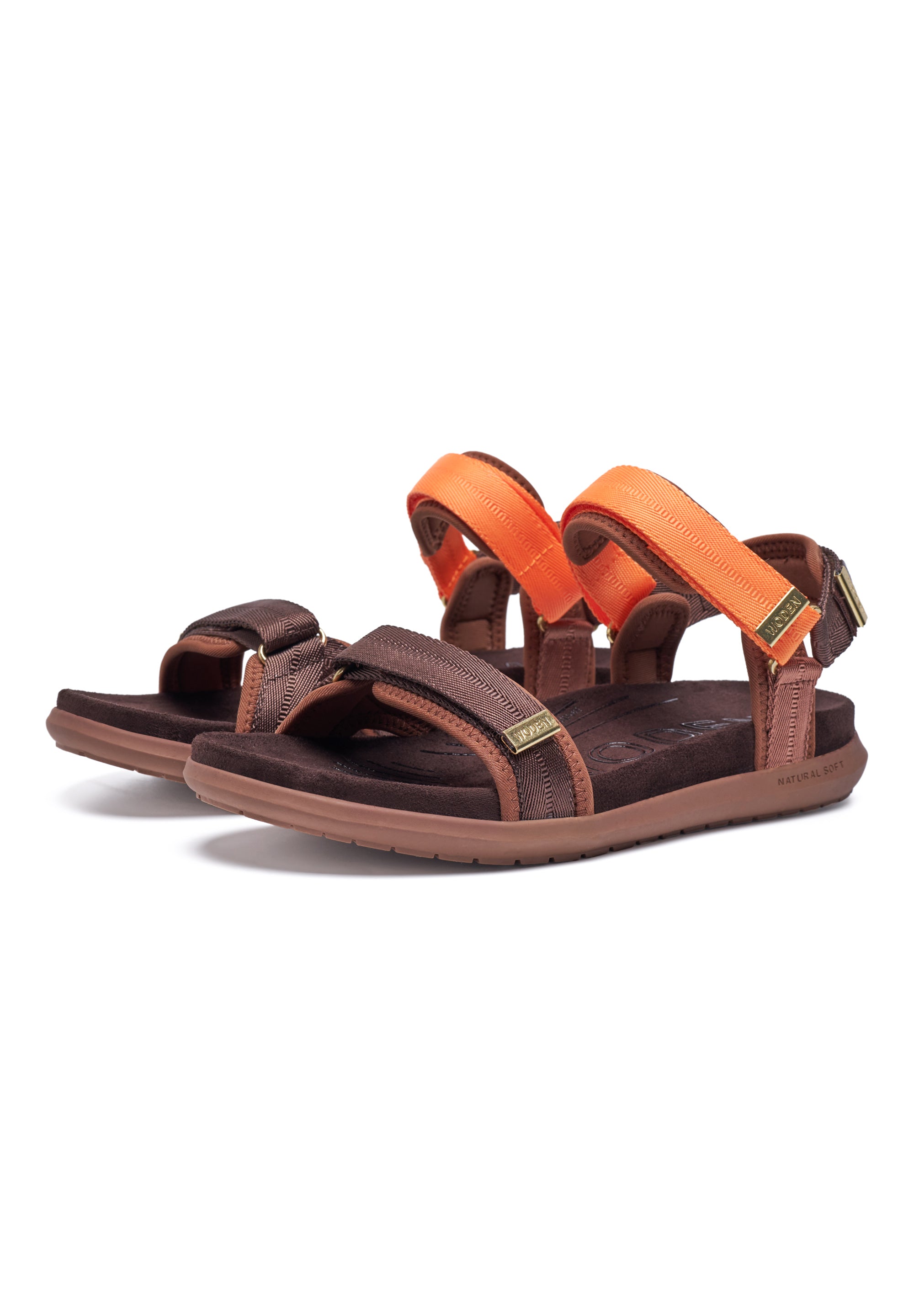 WODEN Line Lite Sandals 550 Chocolate Multi