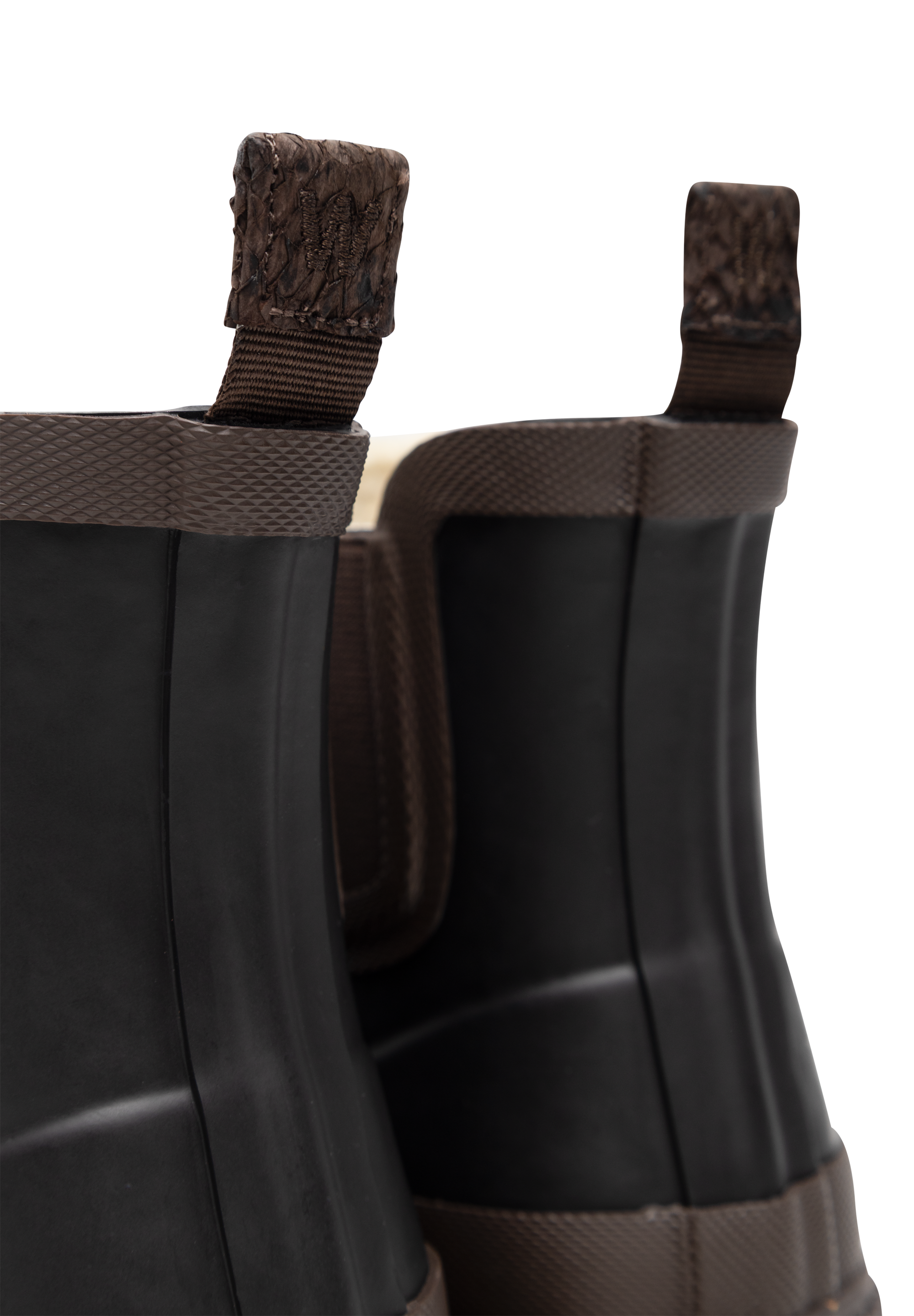 WODEN Liv Warm Waterproof Rubber Boots 352 Black/Chocolate