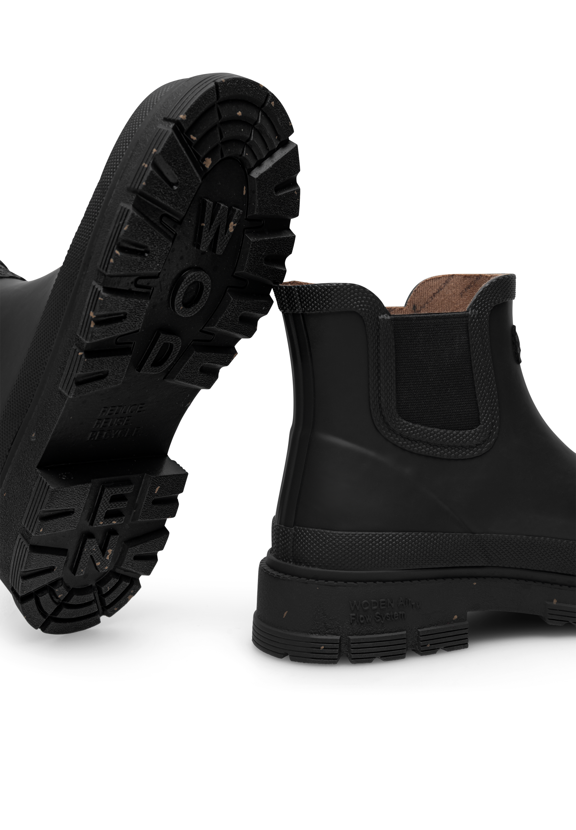 WODEN Liv Waterproof Rubber Boots 020 Black