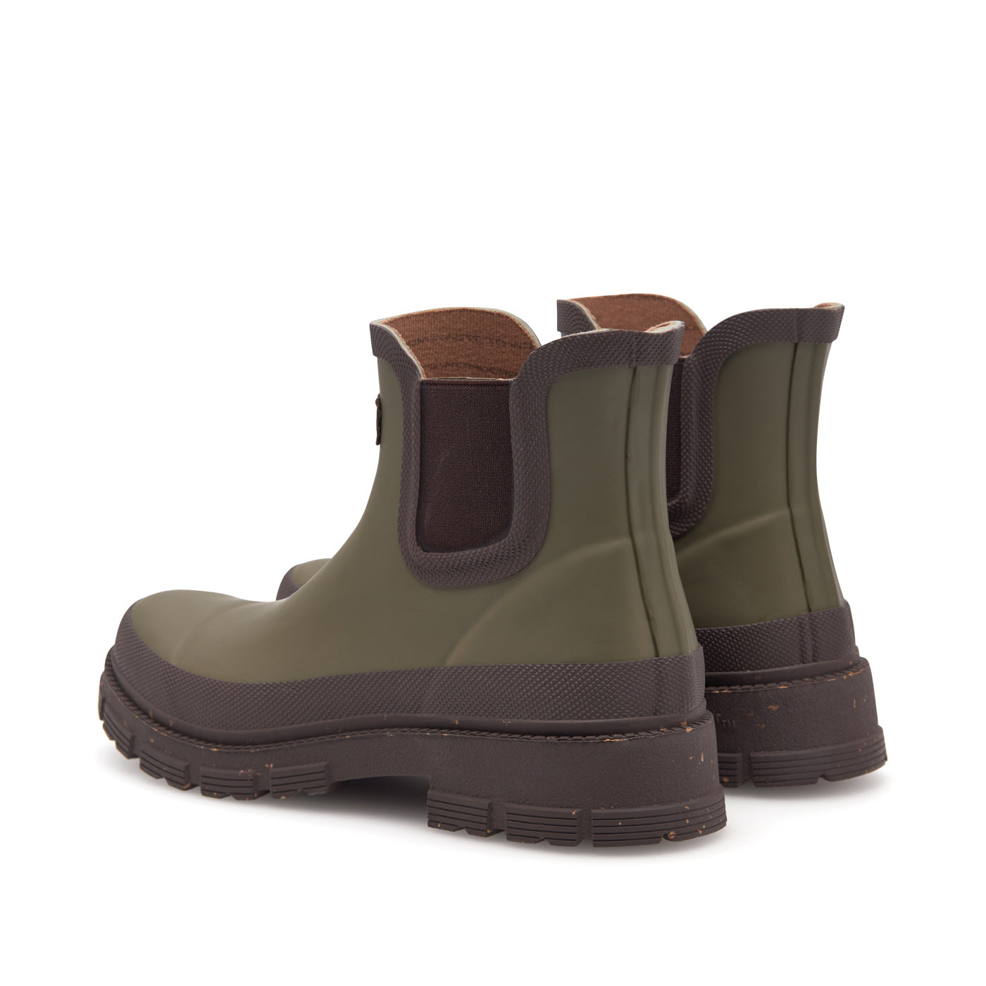 WODEN Liv Waterproof Rubber Boots 295 Dark Olive