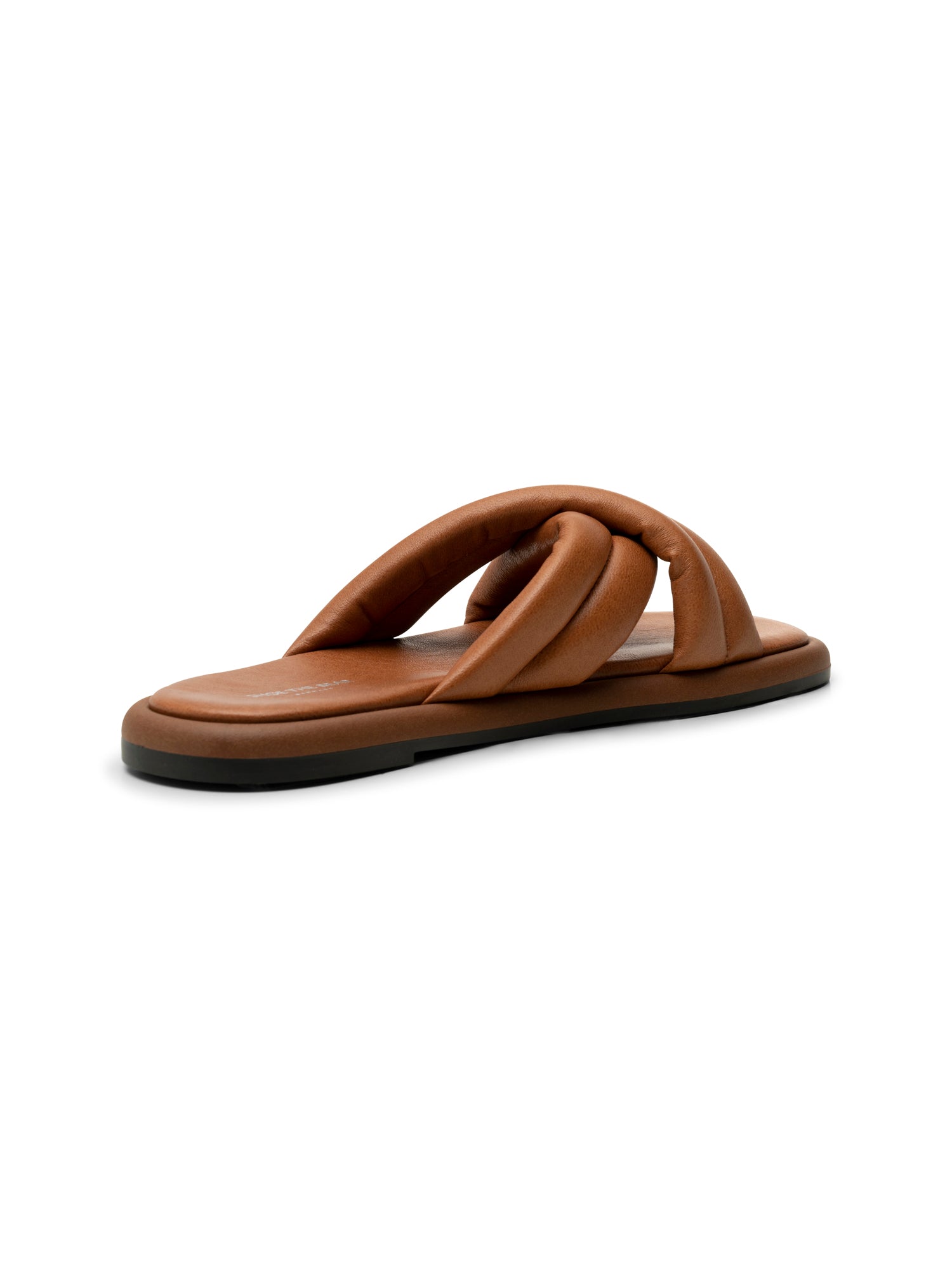 WODEN STB WOMENS Lotta Cross Mule Sandals 052 Tan