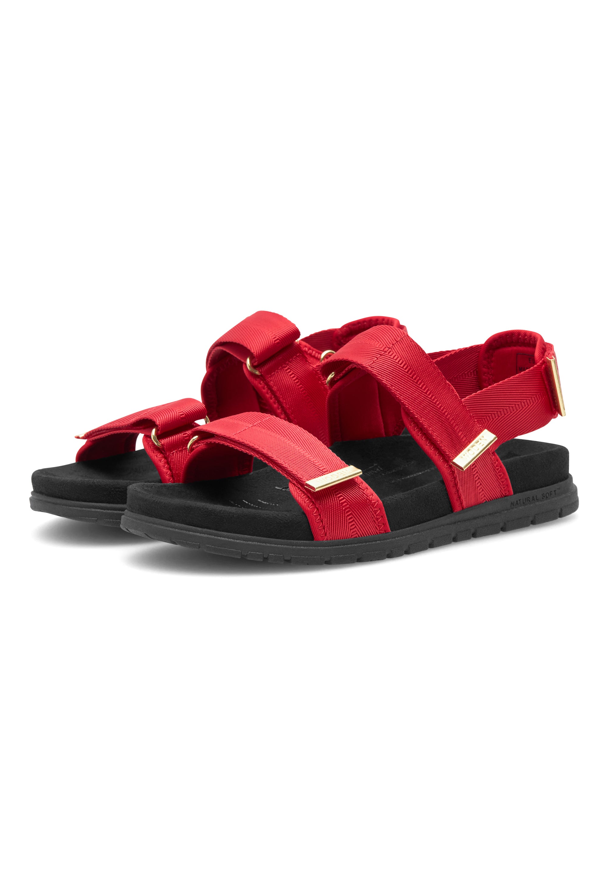 WODEN Louisa Sandals 123 Fire Red