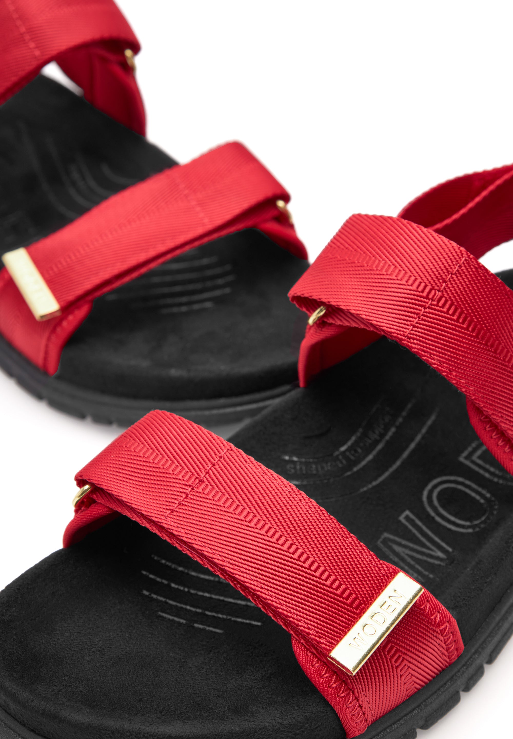 WODEN Louisa Sandals 123 Fire Red