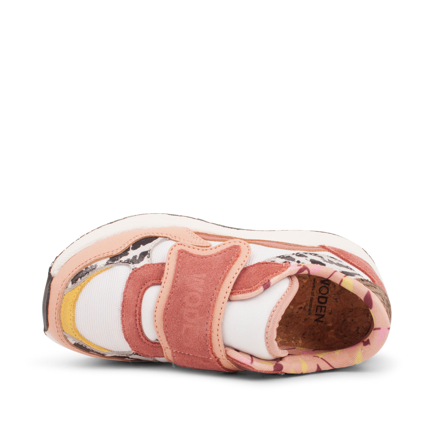 WODEN KIDS Luca Suede Sneakers 612 Canyon Rose Mix