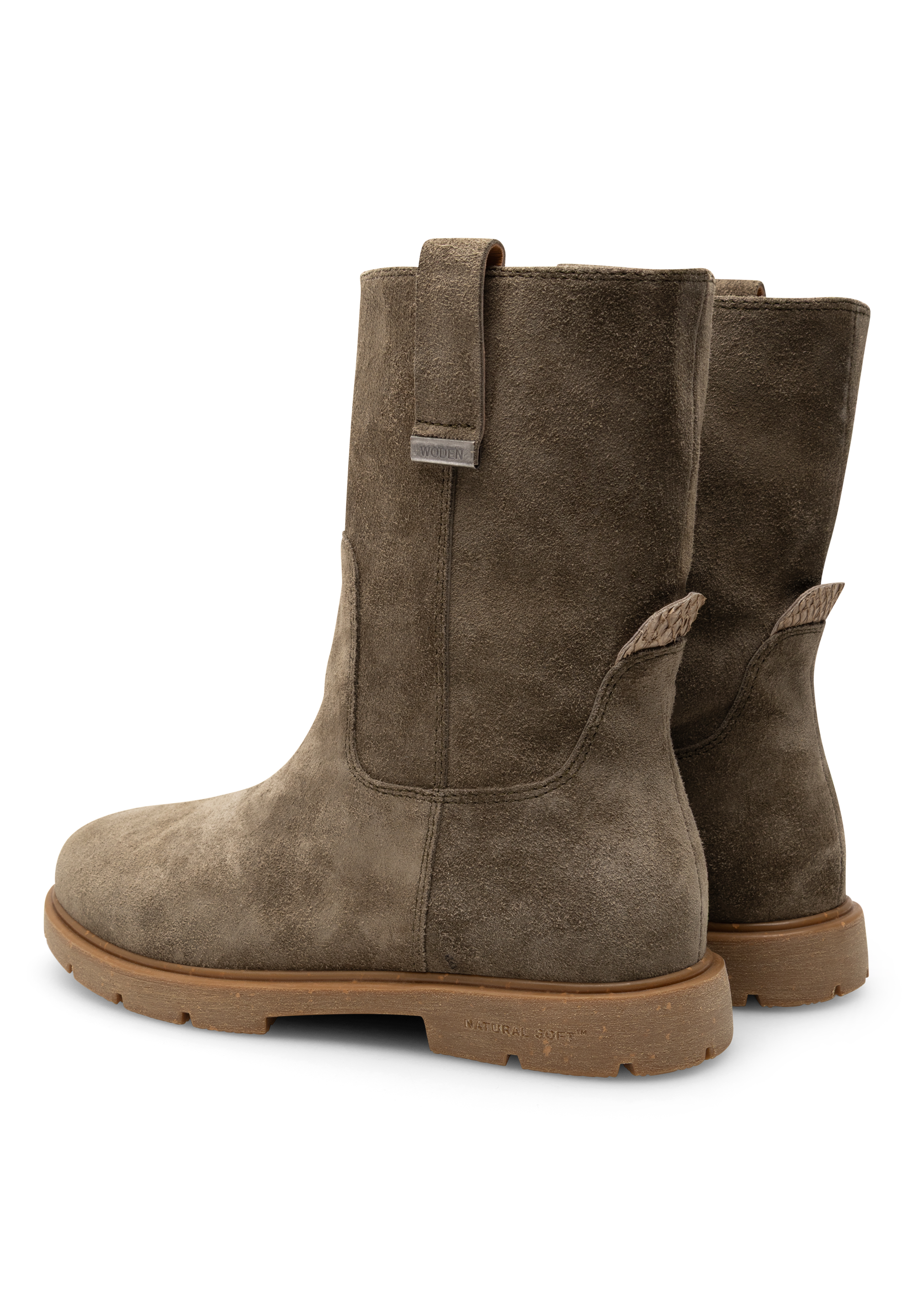 WODEN Luna S Boots 776 Silver Mink