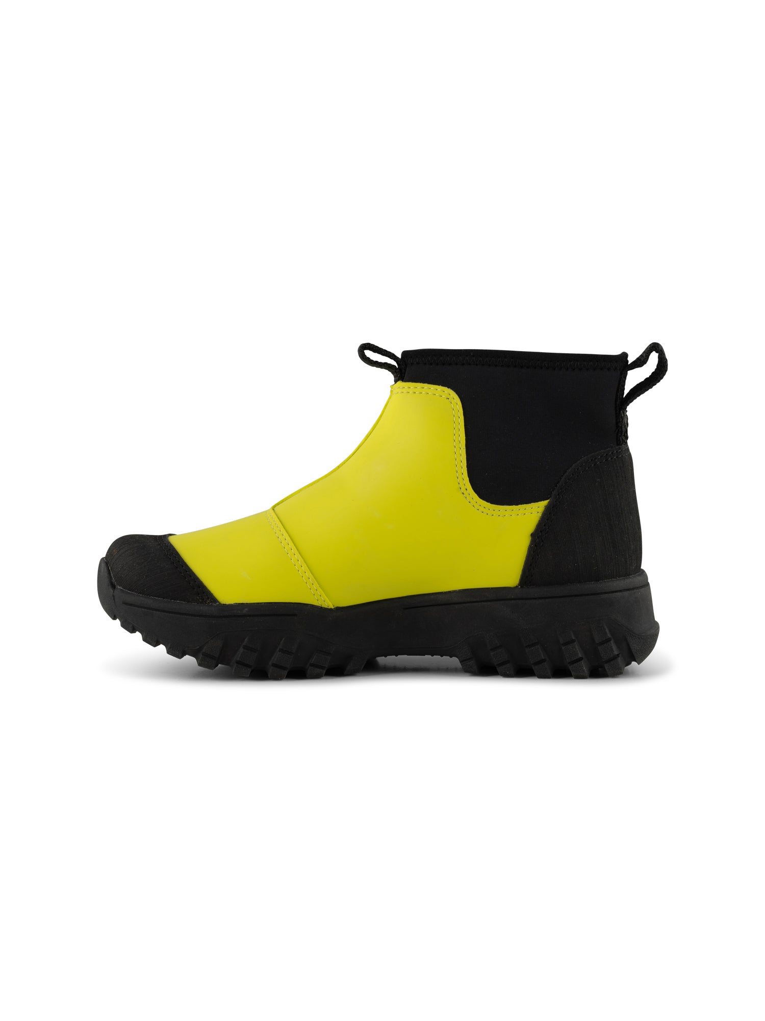 WODEN Magda Low Waterproof Rubber Boots 601 Neon Yellow