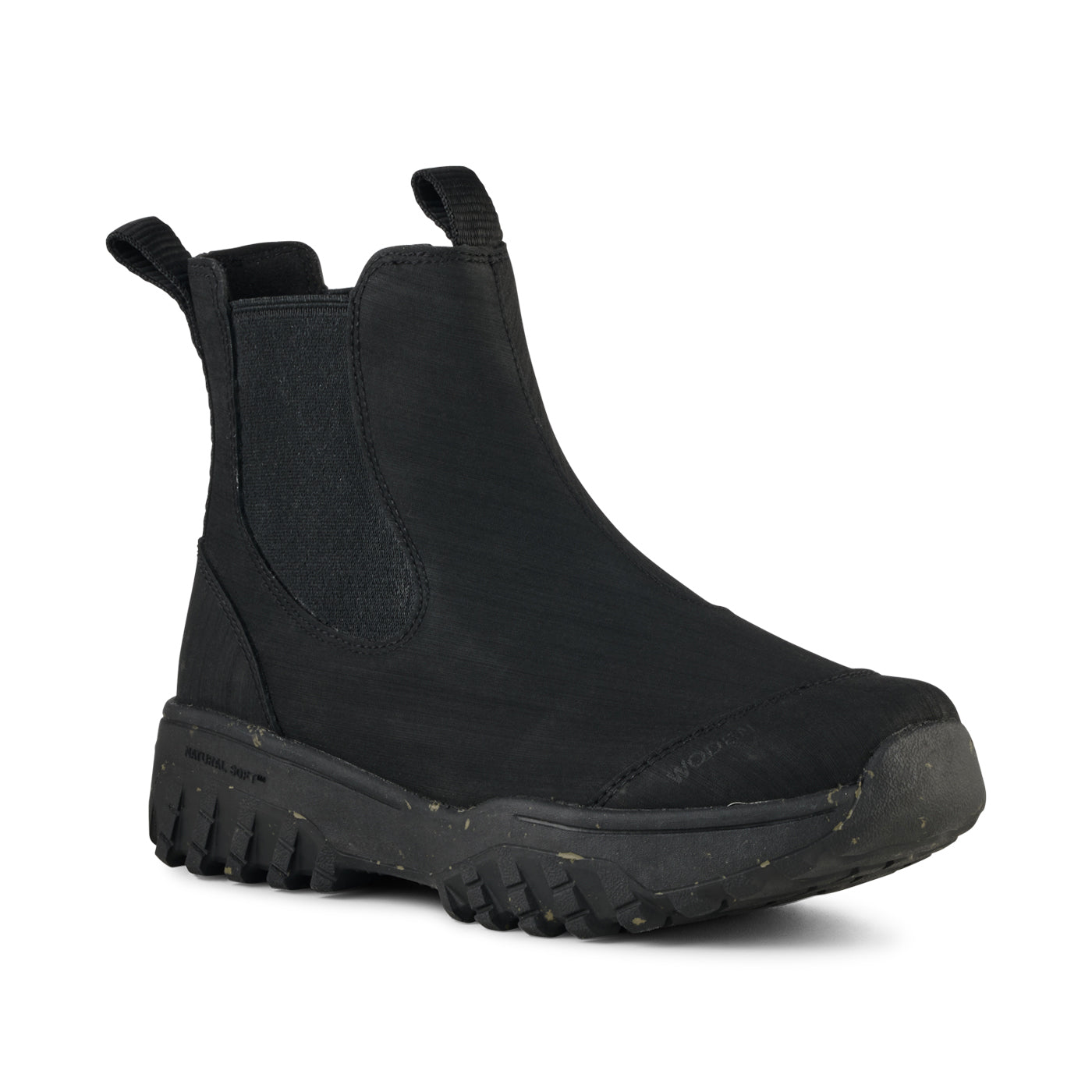 WODEN Magda Rubber Track Boot Rubber Boots 020 Black