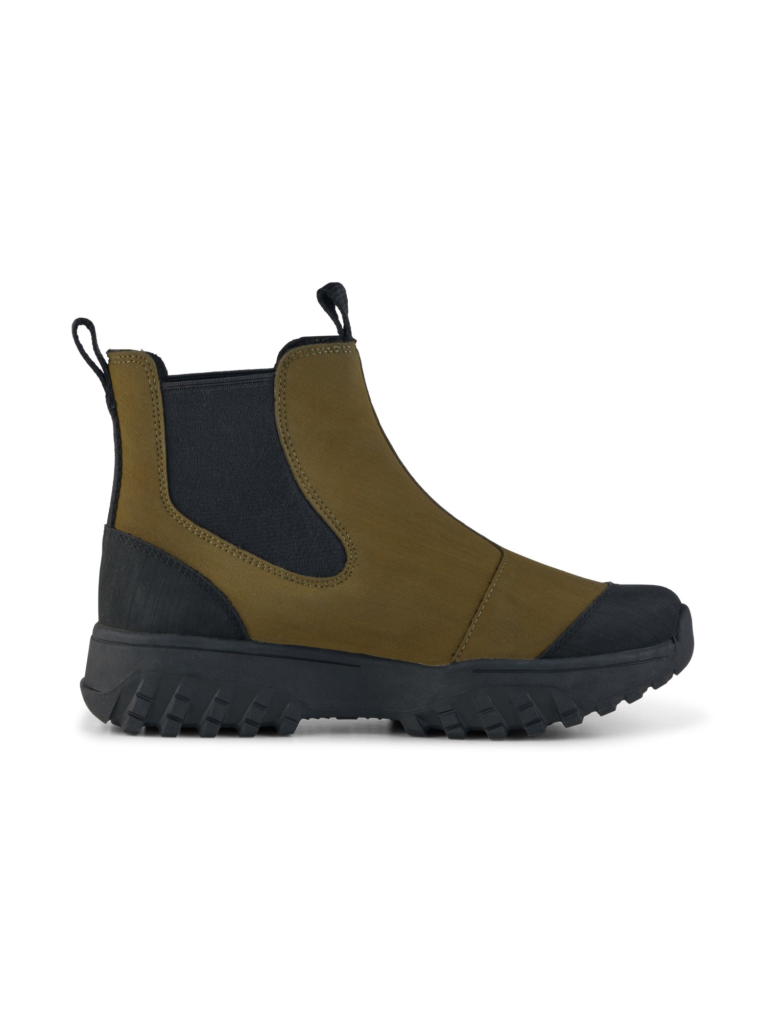 WODEN Magda Rubber Track Boot Waterproof Boots 786 Dark Olive/Black