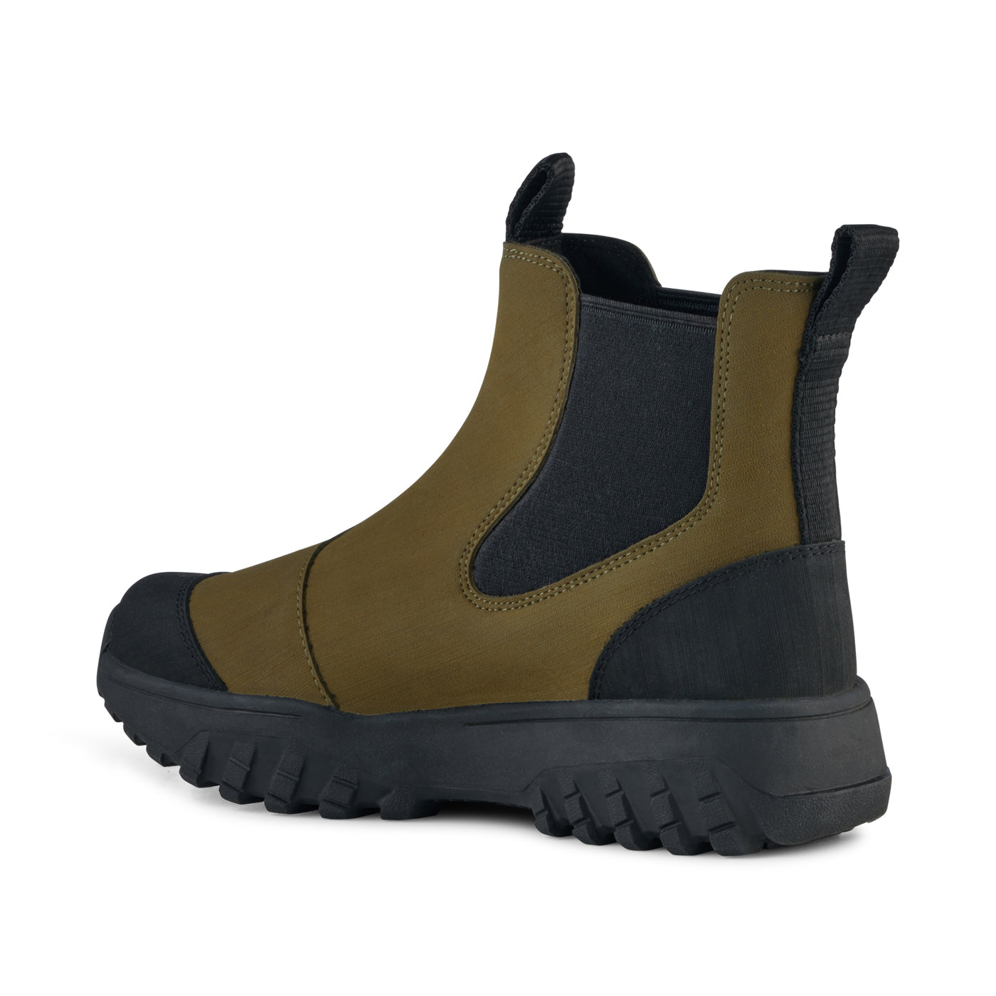WODEN Magda Rubber Track Boot Rubber Boots 786 Dark Olive/Black