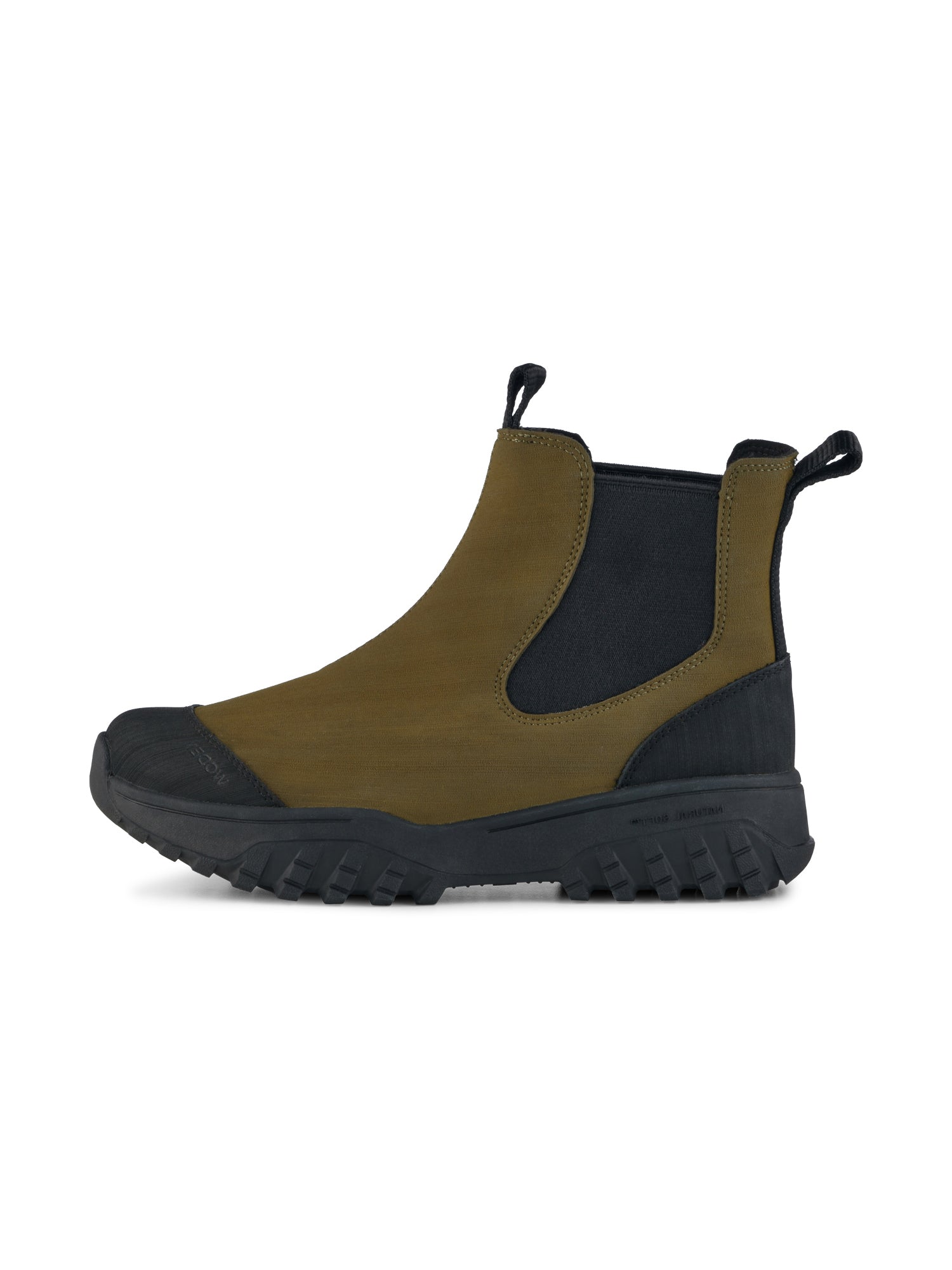 WODEN Magda Rubber Track Boot Rubber Boots 786 Dark Olive/Black