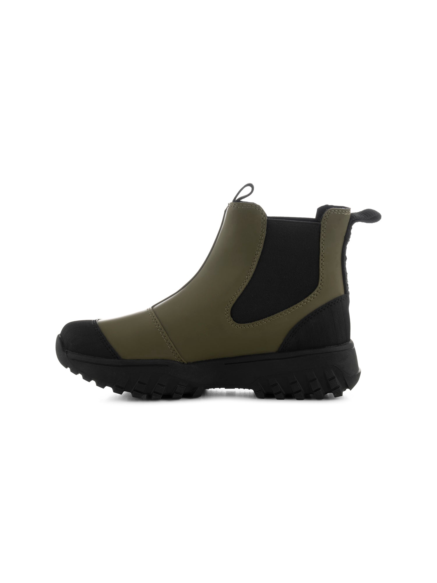 WODEN Magda Track Waterproof Rubber Boots 295 Dark Olive