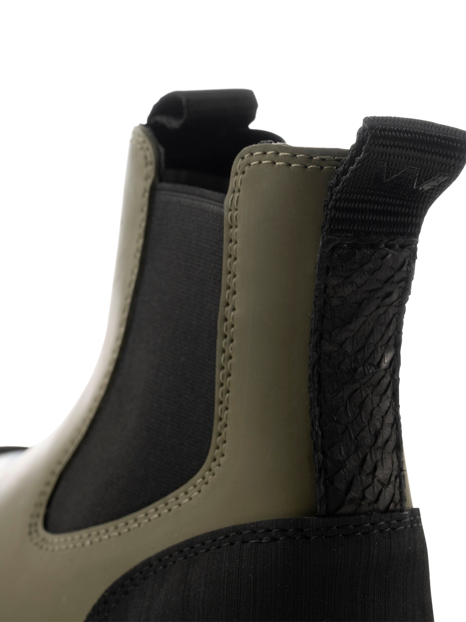 WODEN Magda Track Waterproof Rubber Boots 295 Dark Olive